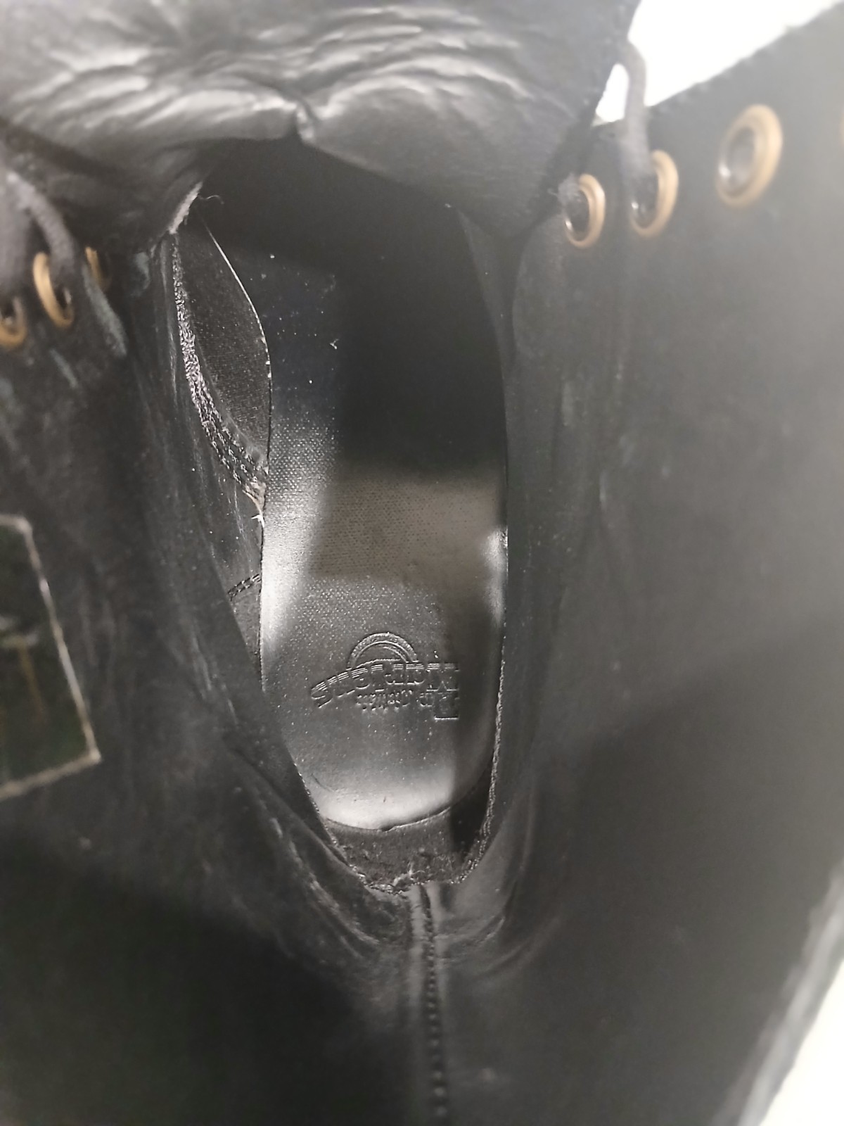 Dr. Martens Jadon Platform Leather Women’s Boot – Black Sz 8