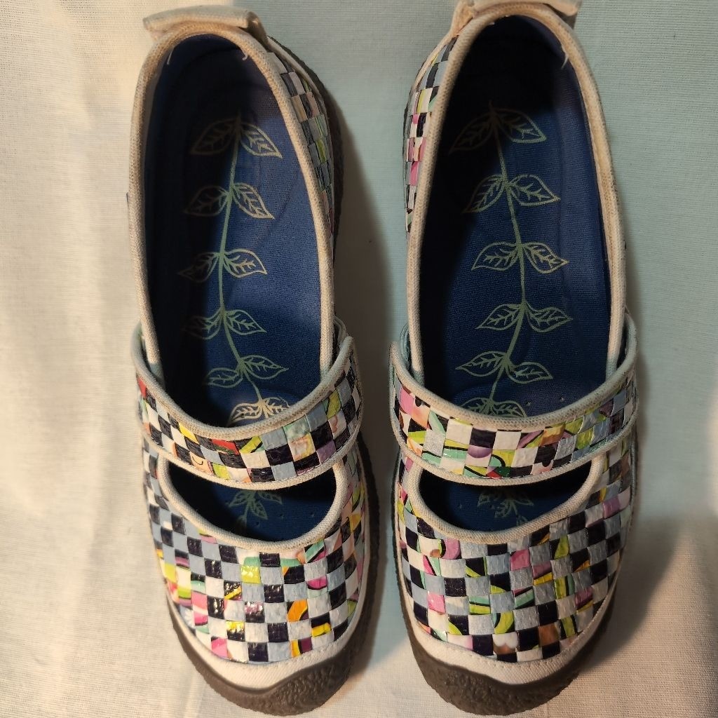 Keen Rice Bag Woven Patchwork Mary Janes US Women’s Size 8