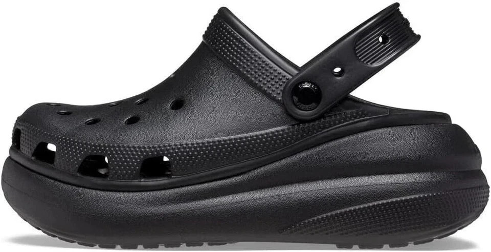 Crocs Crush Platform Clogs Lightweight Water-Friendly Elevated Casual