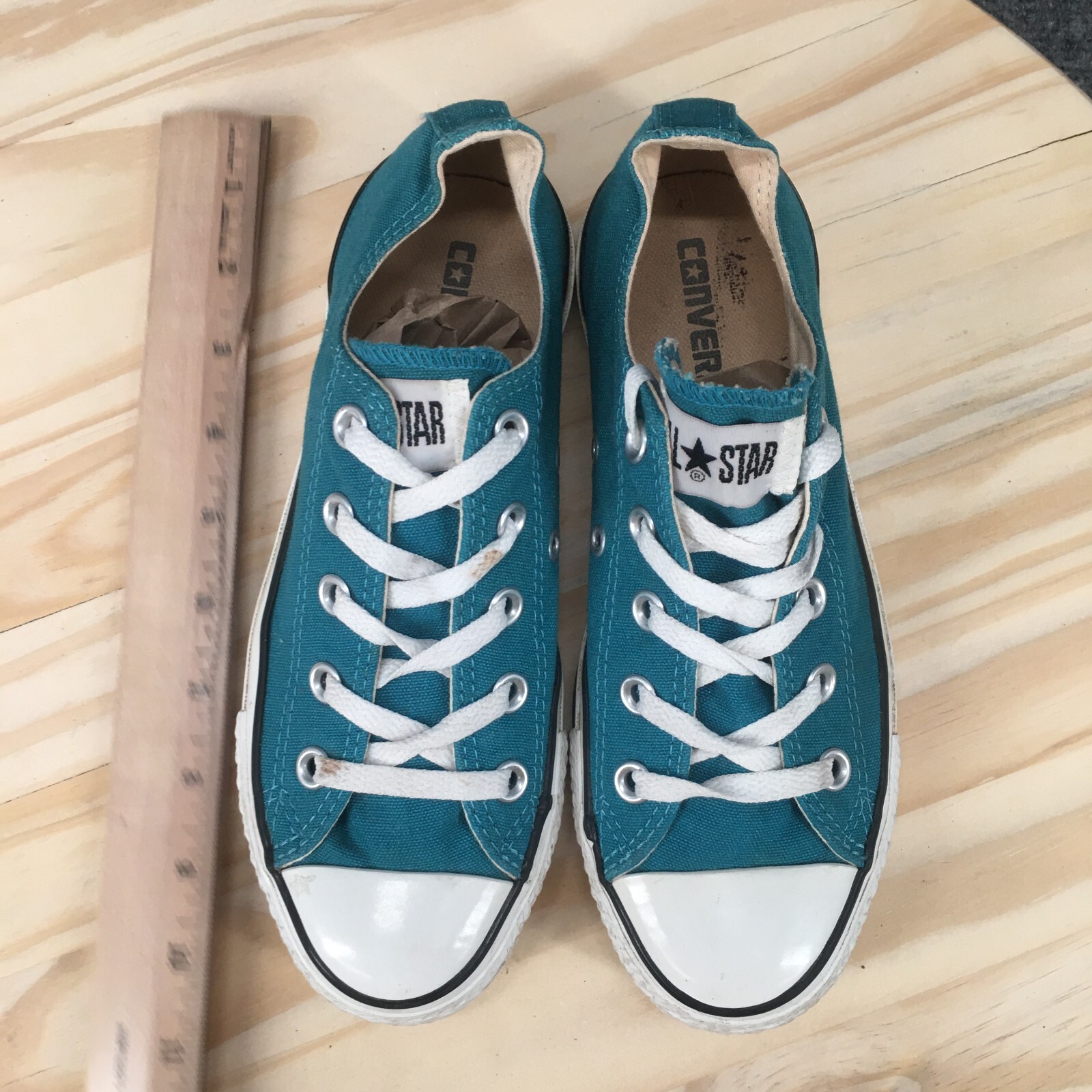 Converse Shoes Womens 6 Mens 4 Chuck Taylor All-Stars Sneakers Blue Lace Up Low