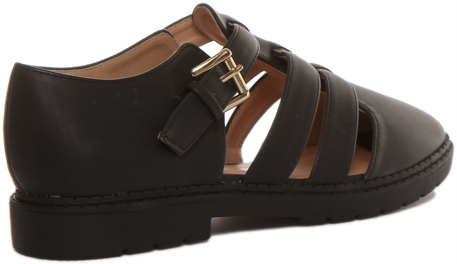 SALT AND PEPPER 2 Bruges Short Gladiator Womens Sandals In Black US 4 – 11
