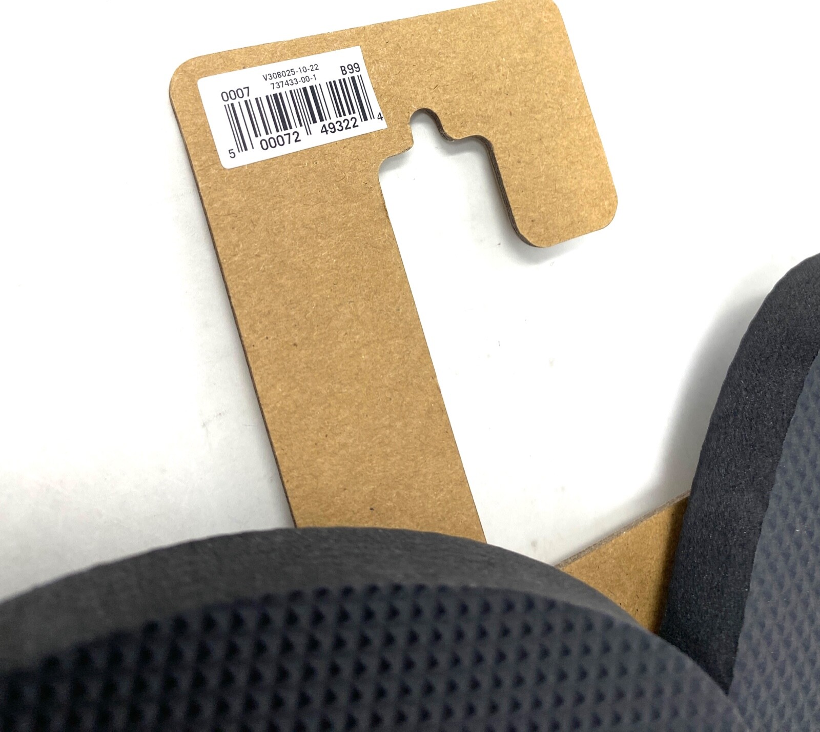 Old Navy Flip Flop Sandals for Woman Black Rubber Summer 737433-00-1
