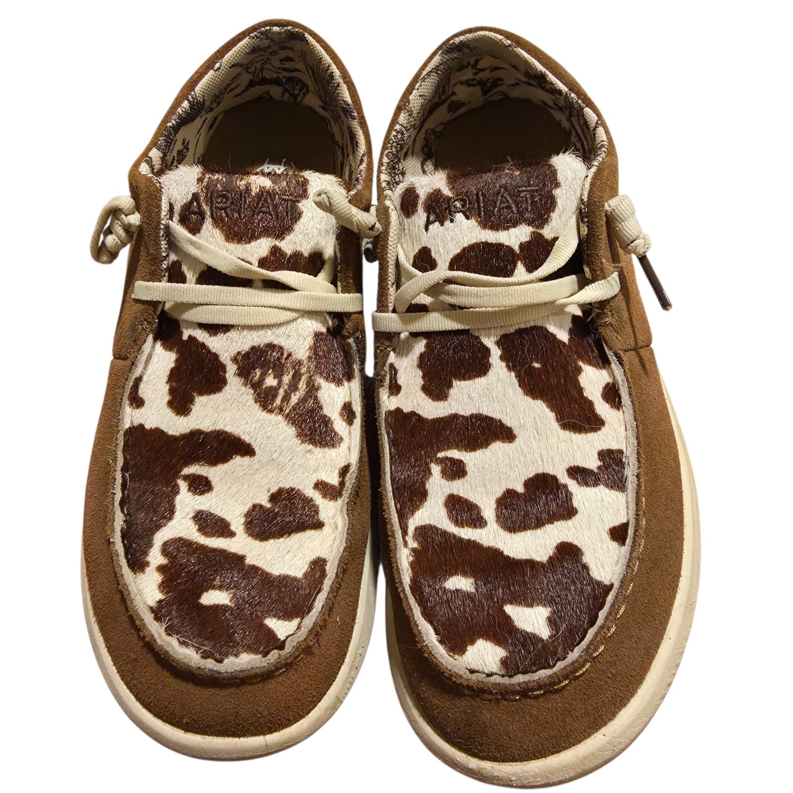 Ariat Ginger Suede Cow Hair On Hilo Model # 10050973 Women’s Size 10B