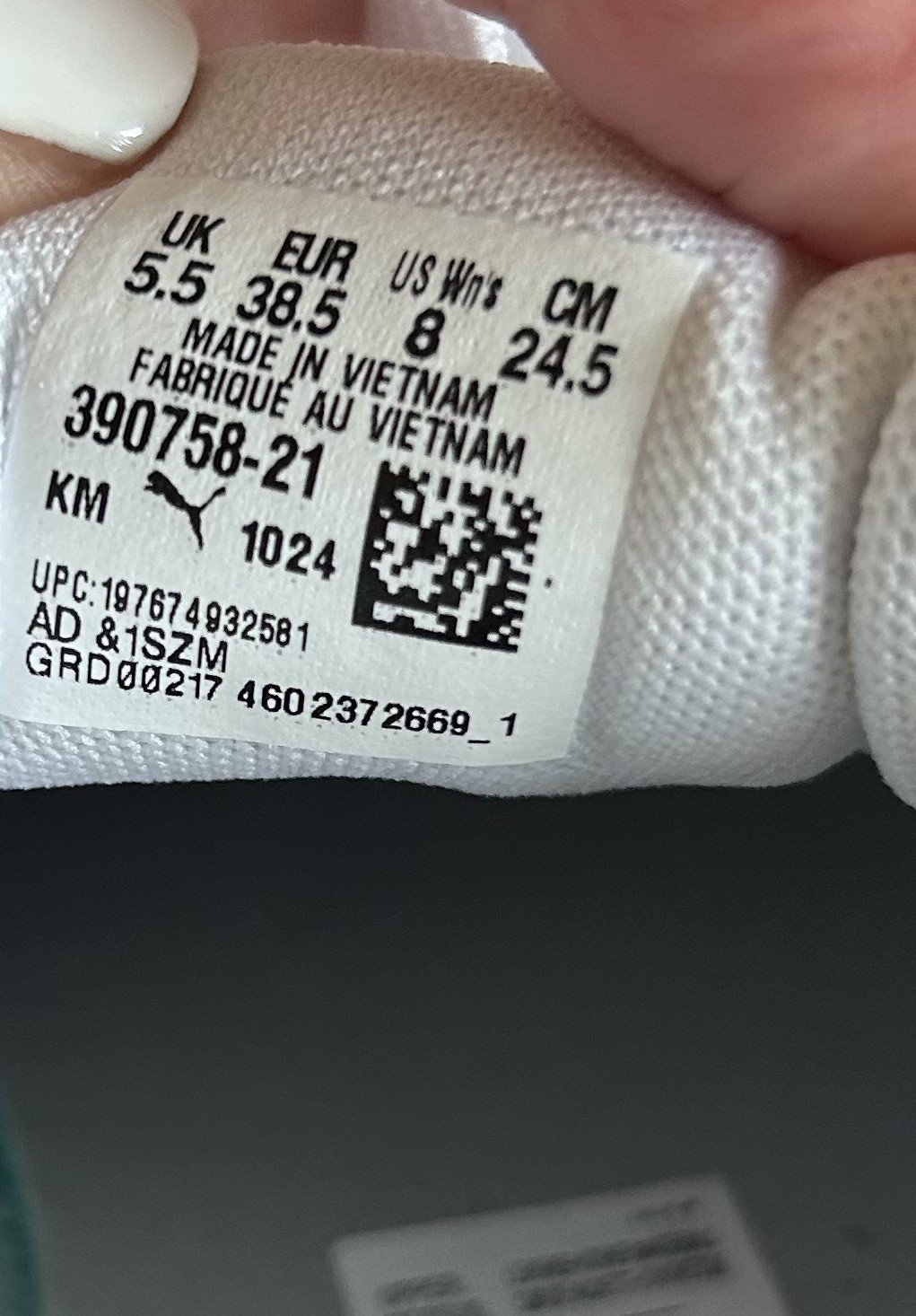 PUMA Smash Platform V3 Sneakers Size 8 Women’s Style 390758-21 White NWOT