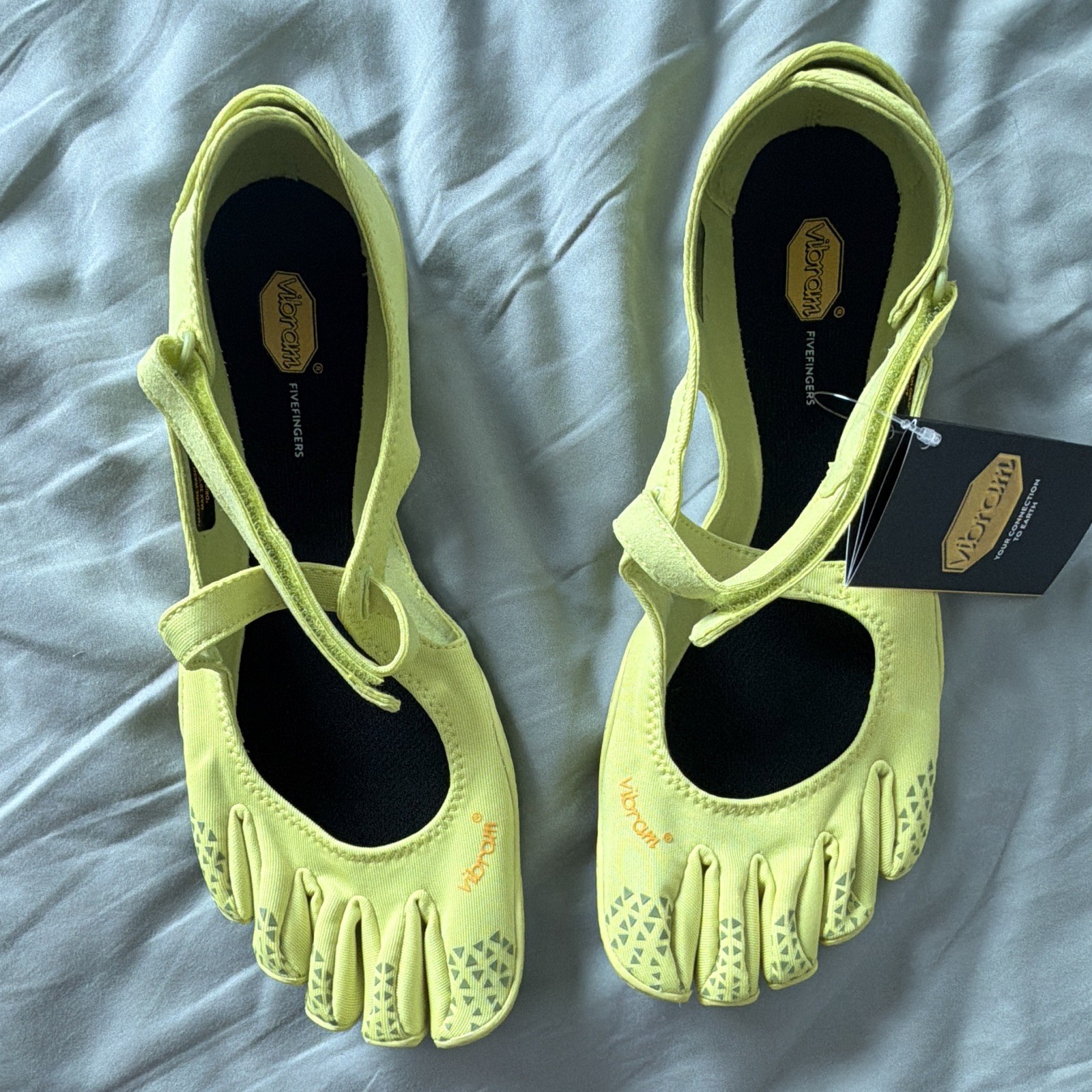 Vibram FiveFingers V-Soul Minimalist Toe Sneaker Green 26W7203 Hook & Loop