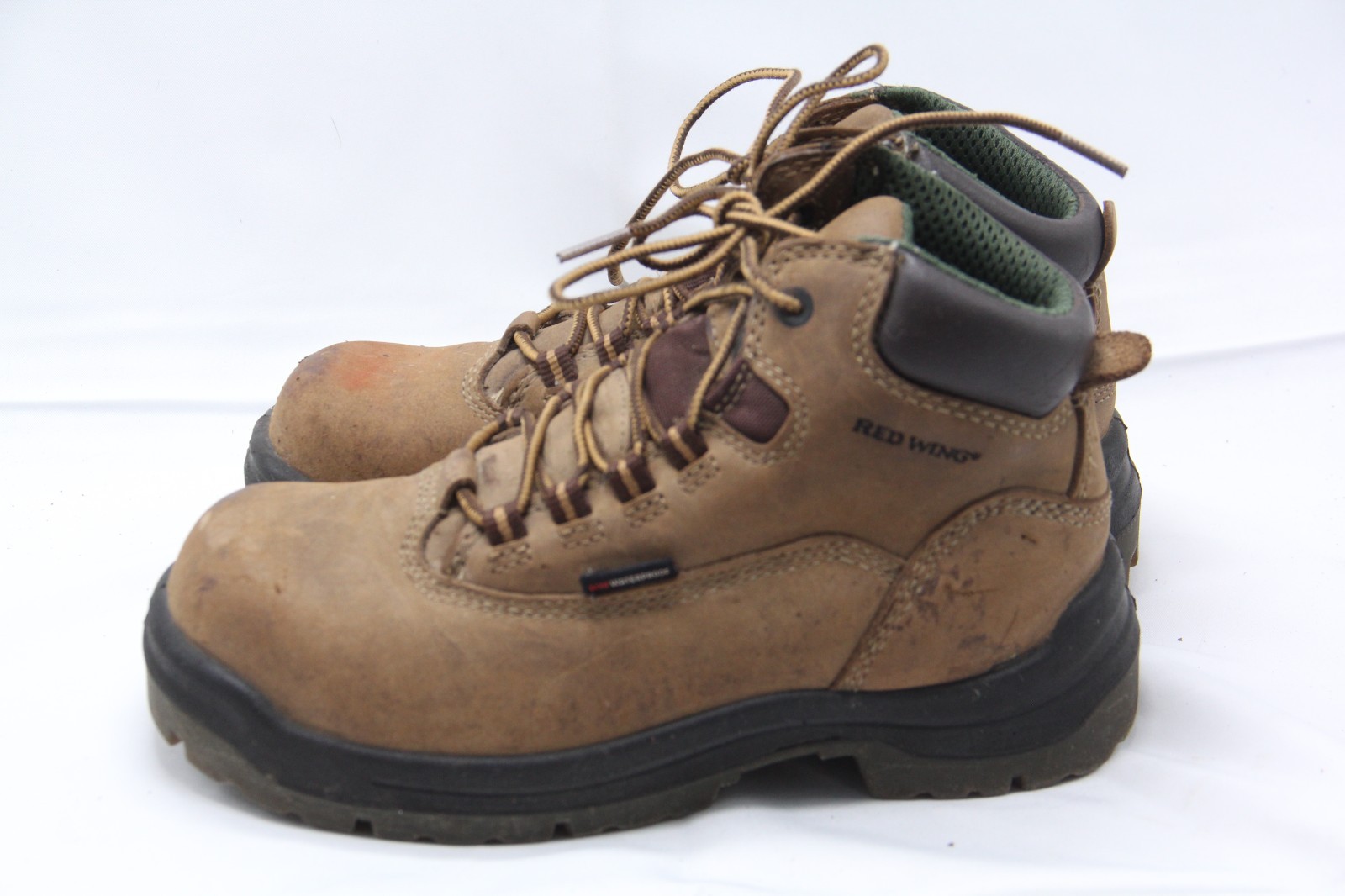 Red Wing King Toe Boots Womens Size 6D Brown Leather Safety Waterproof 5” 2340