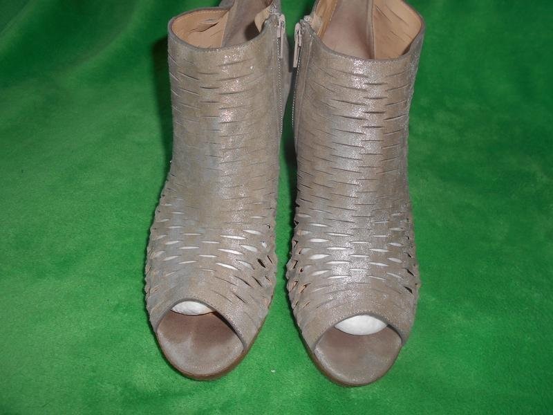 women paul green ankle boots grey suede 39