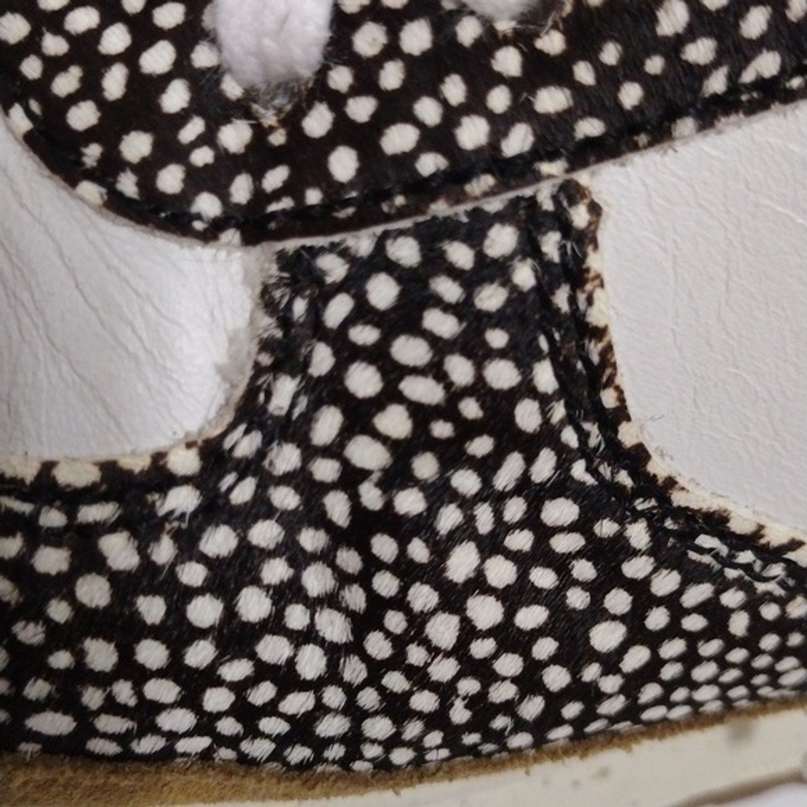 Madewell Kickoff Trainer Sneakers 6 Leather Calf Hair Eco Chic Platform Shoes