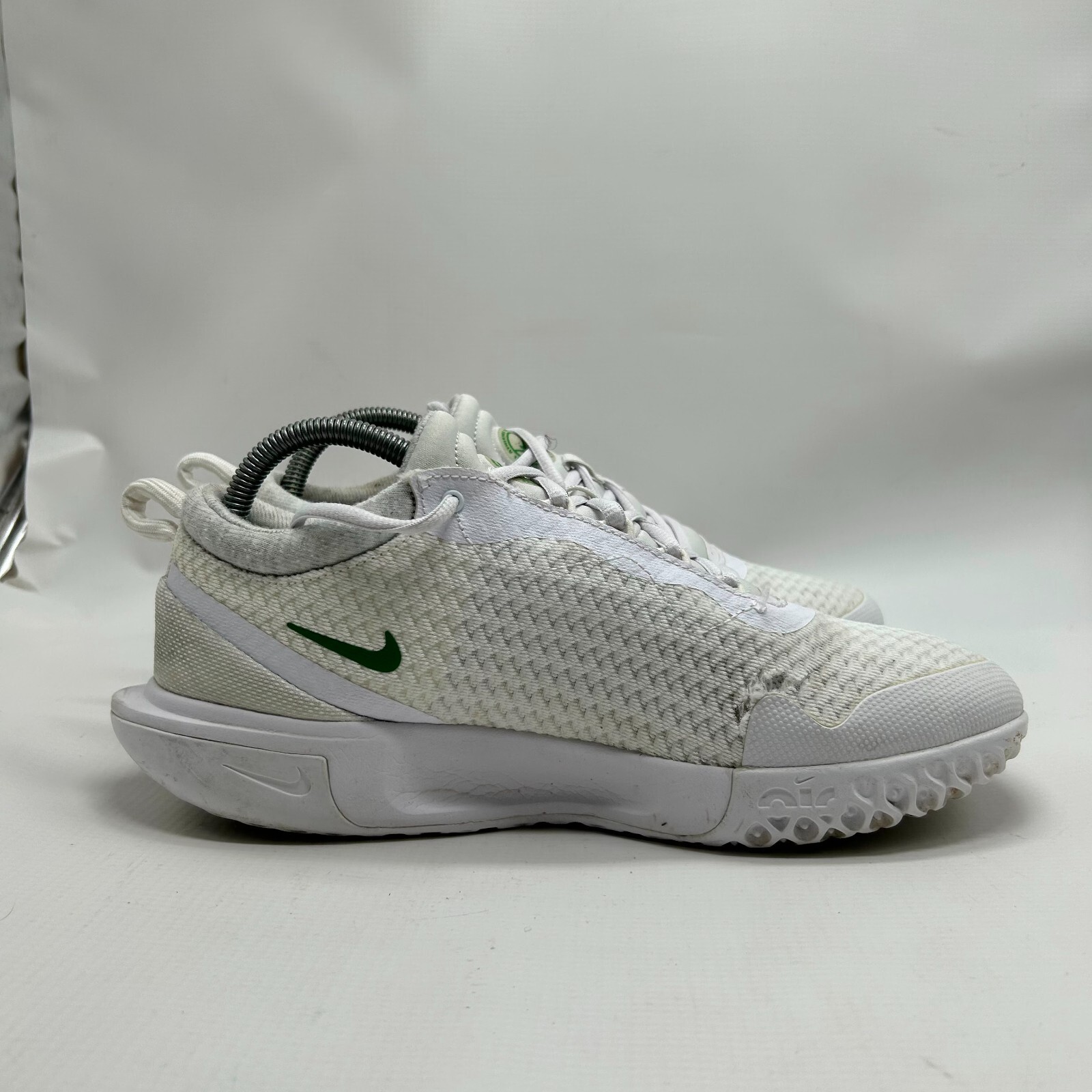 Nike Court Air Zoom Pro 8mm Women’s Size 9 US DV3285-103 White Green Shoes