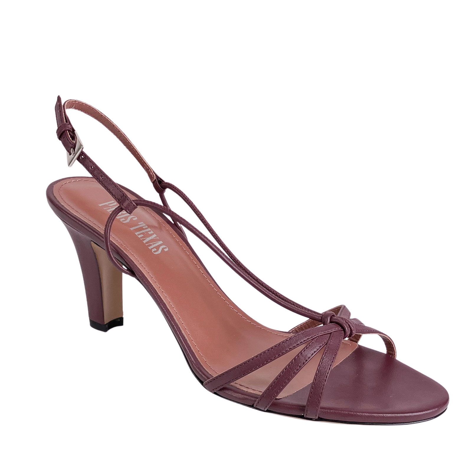 Paris Texas Bianca Sandals in Rouge Noir