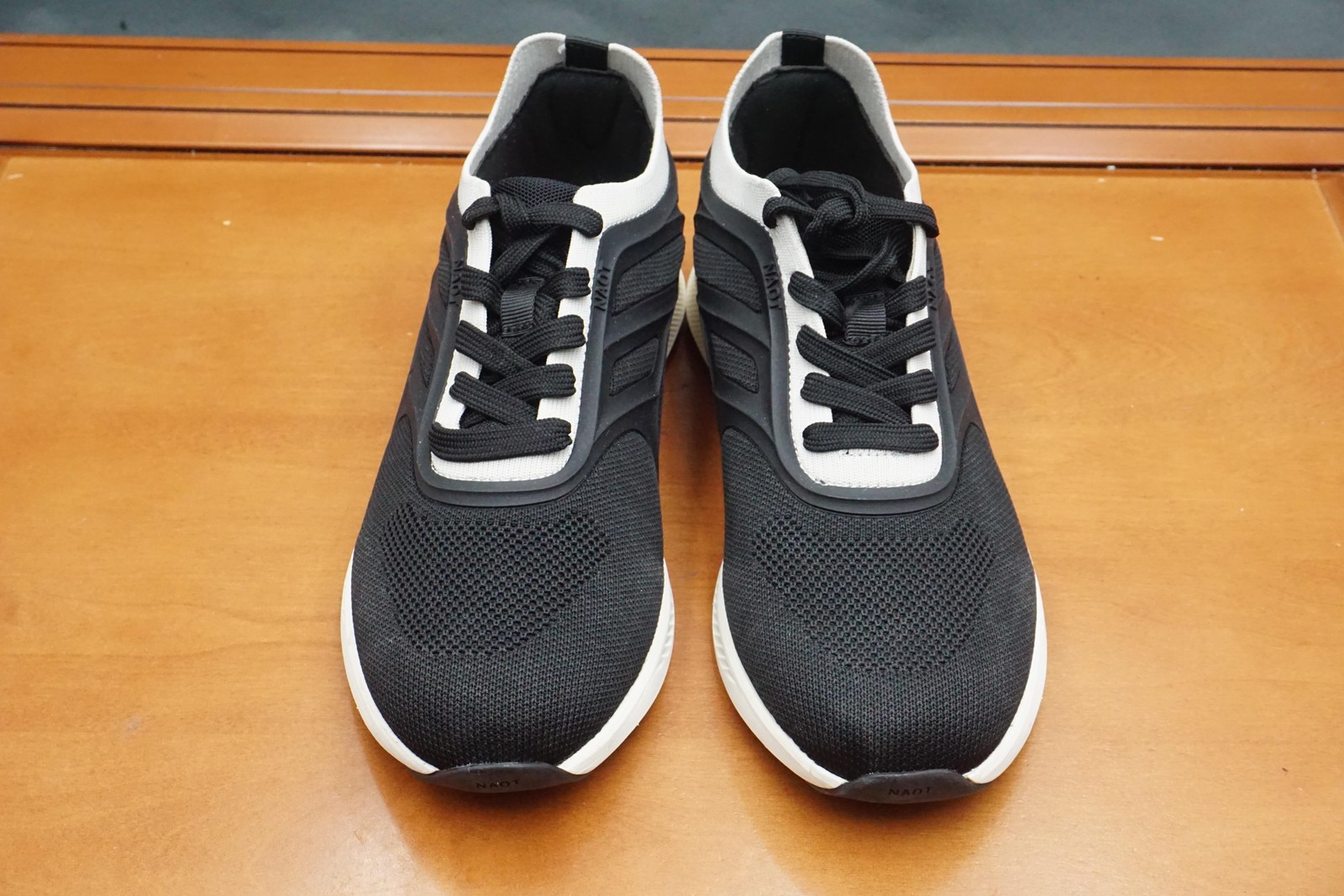 Naot Krypton Shoes Womens Size 7 Black Mesh Sneaker Lace Up Casual Low Top