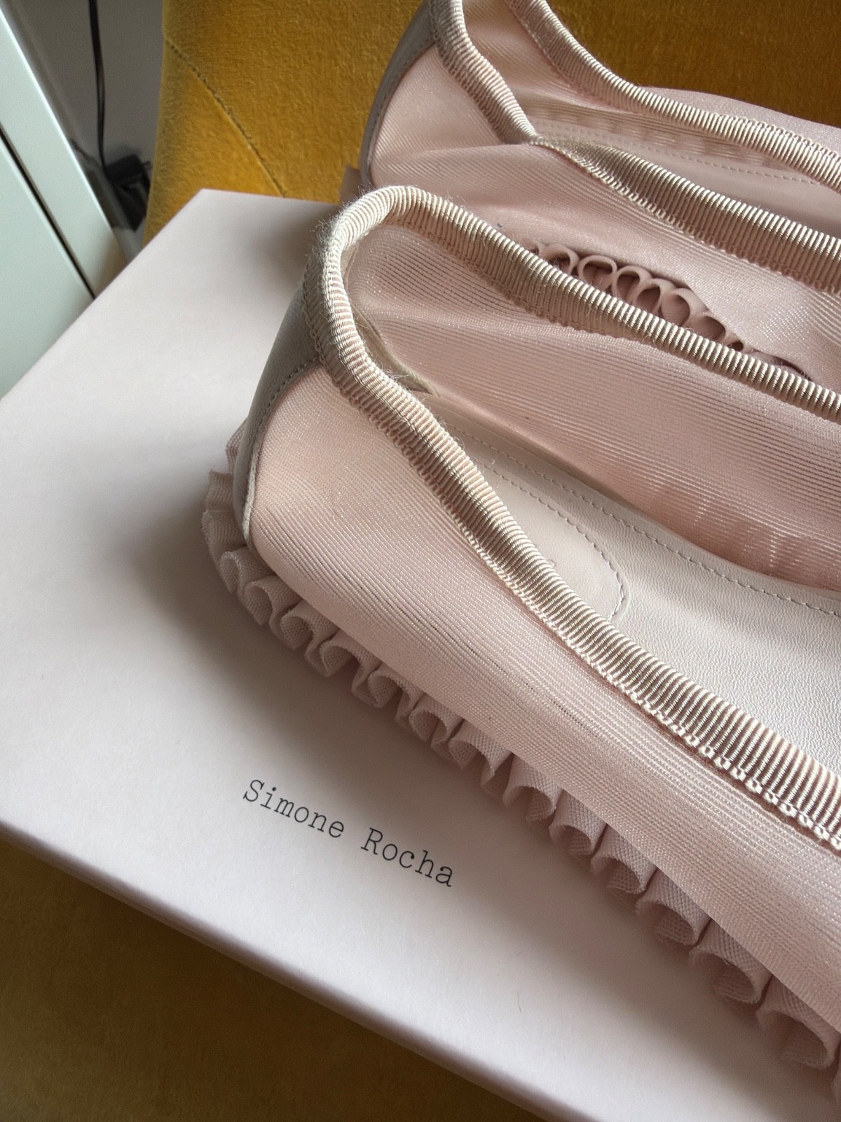 Simone Rocha Women’s Size 9 Ballerina Flats – Pink