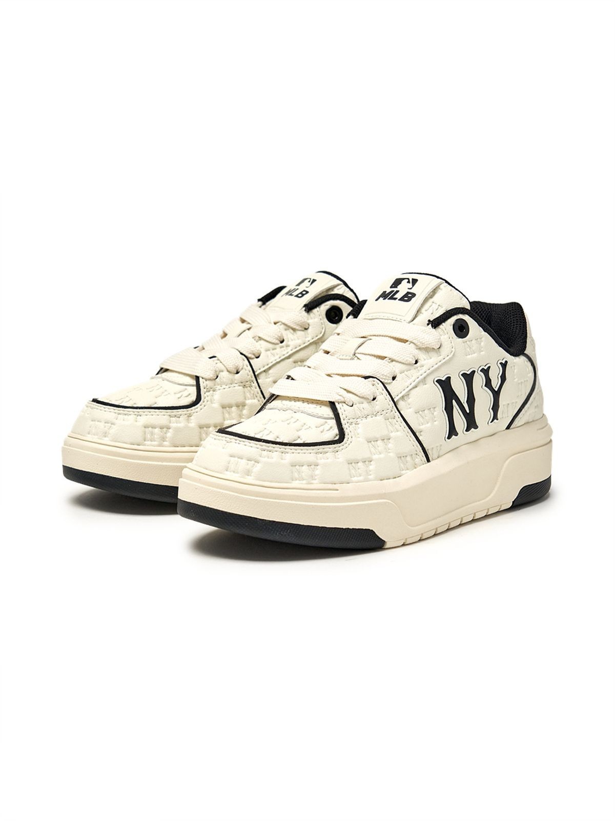 MLB Chunky Liner Embo Monogram Cooperstown New York Yankees Sneakers US 5-12