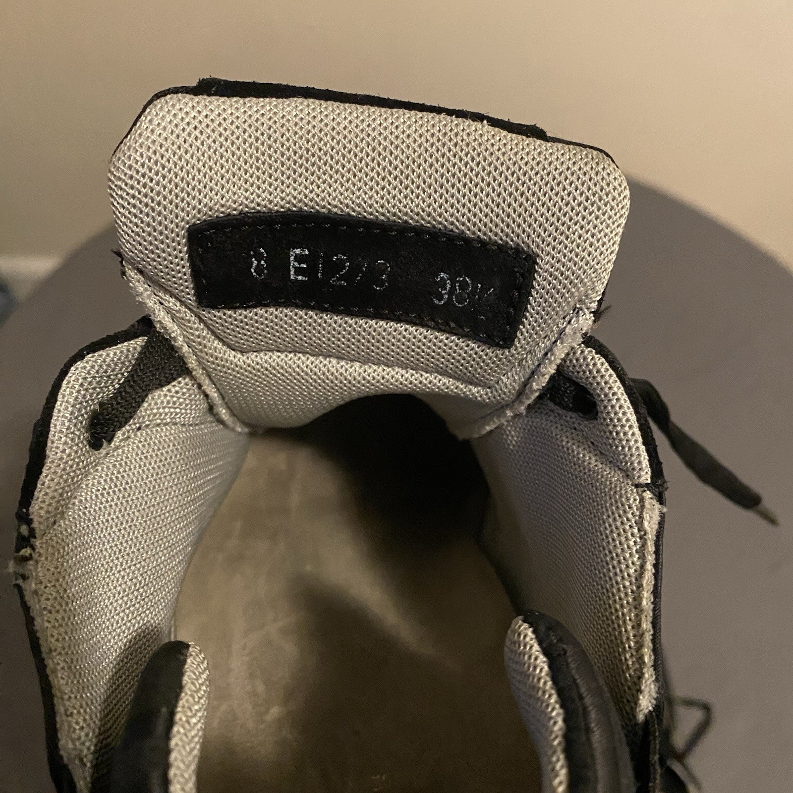 Fendi FF Logo Women’s Size 38 Low Top Sneakers Black Monogram Strap Lace Up