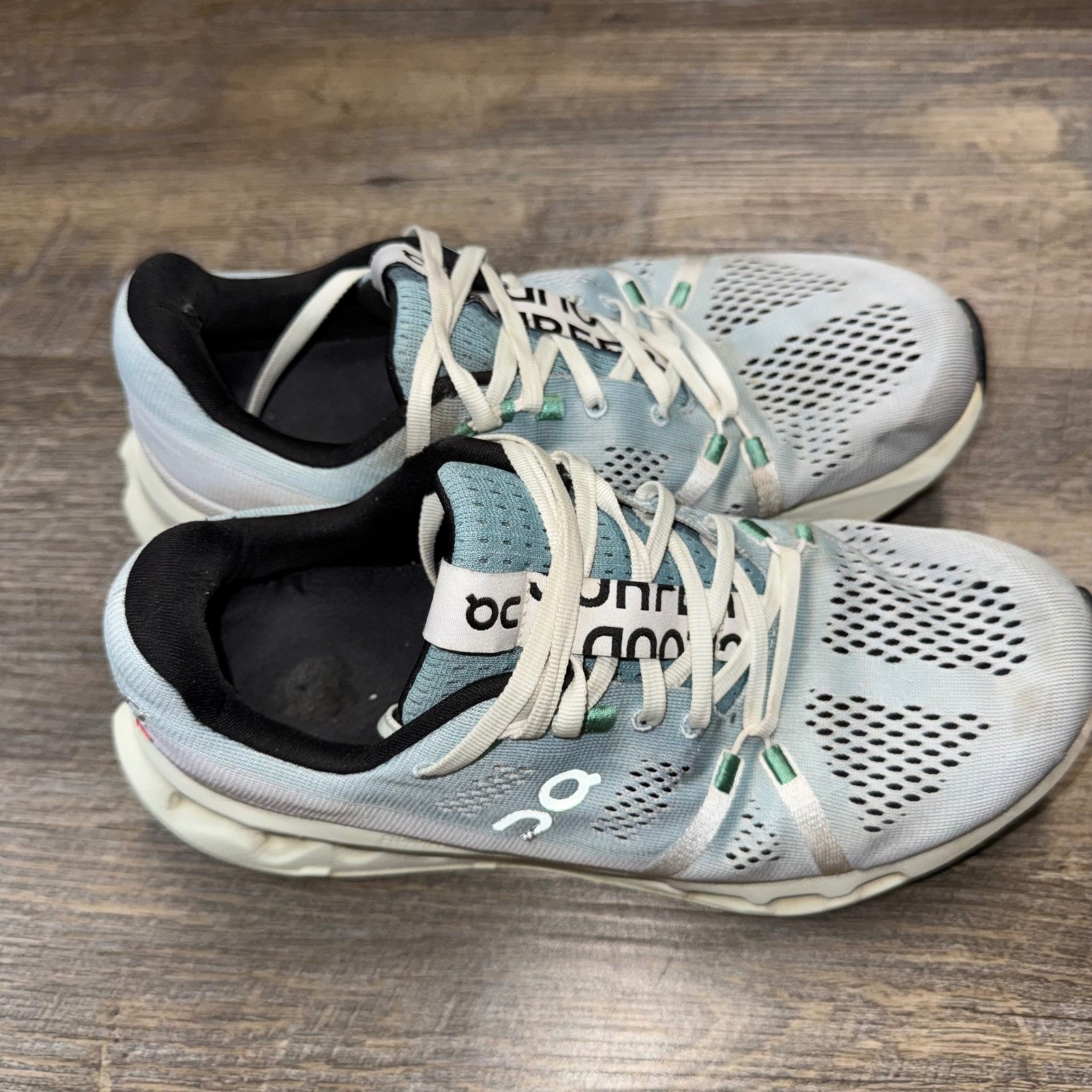 On Cloudsurfer Womens Running Shoes Blue White Green 3WD10442078 Size 9