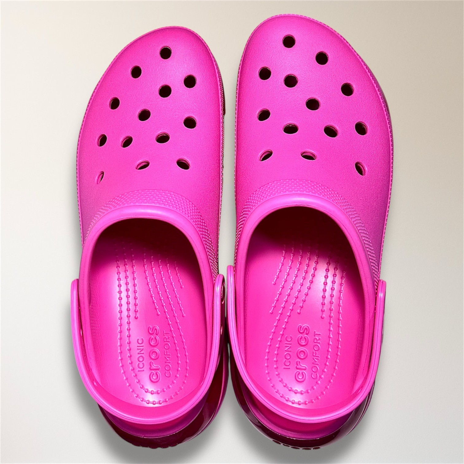 Crocs Mega Crush Platform Clog Juice Pink Comfort Casual Womens 15 Travel Barbie