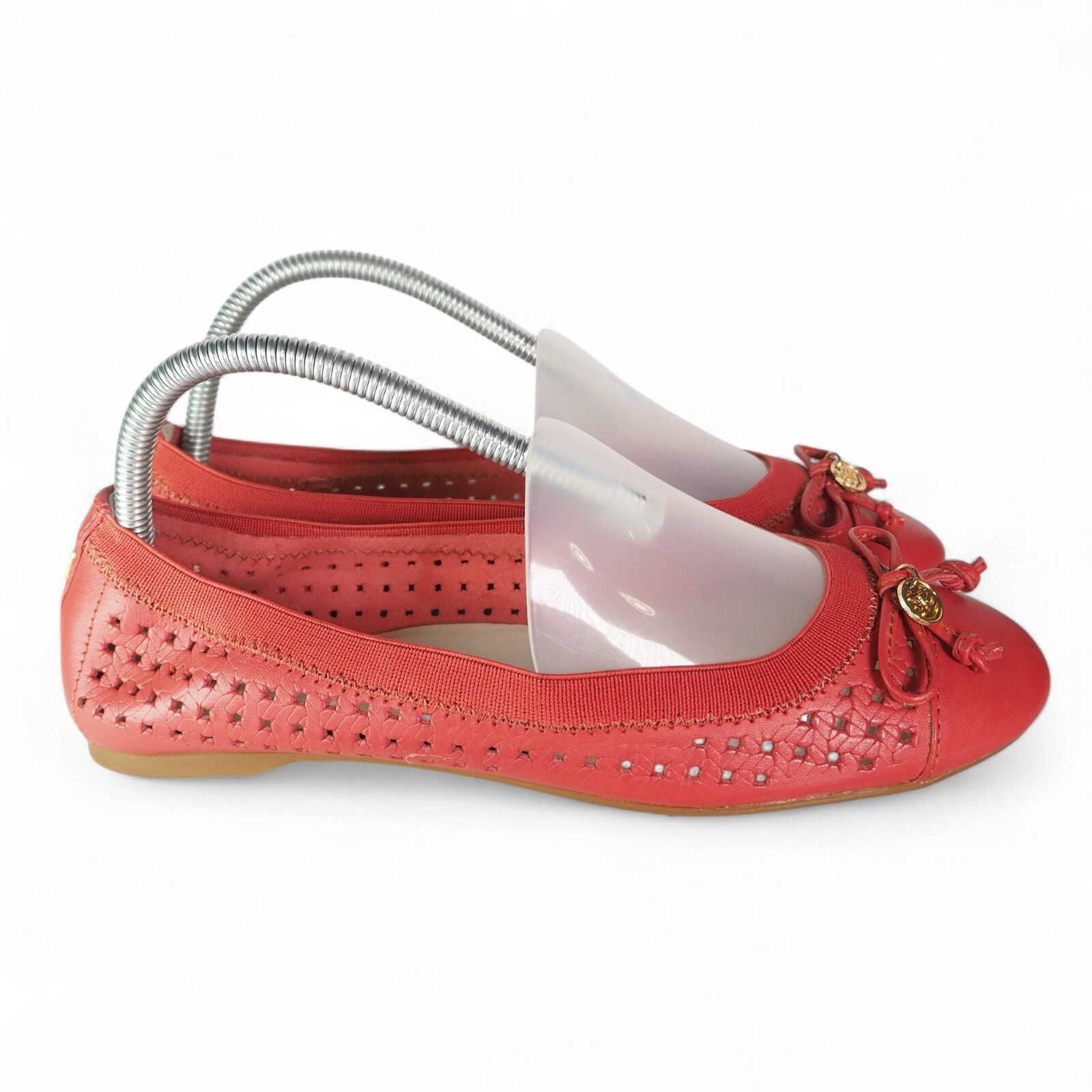 Sperry Top-Sider Elise Perforated Ballet Flats Salmon Pink STS93221 Women’s 8M