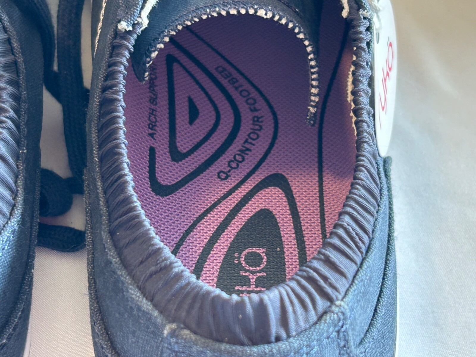 Women’s Ryka Emory Navy Blue Sneakers Lavender Accents US Sz 11 Euro 41 New!