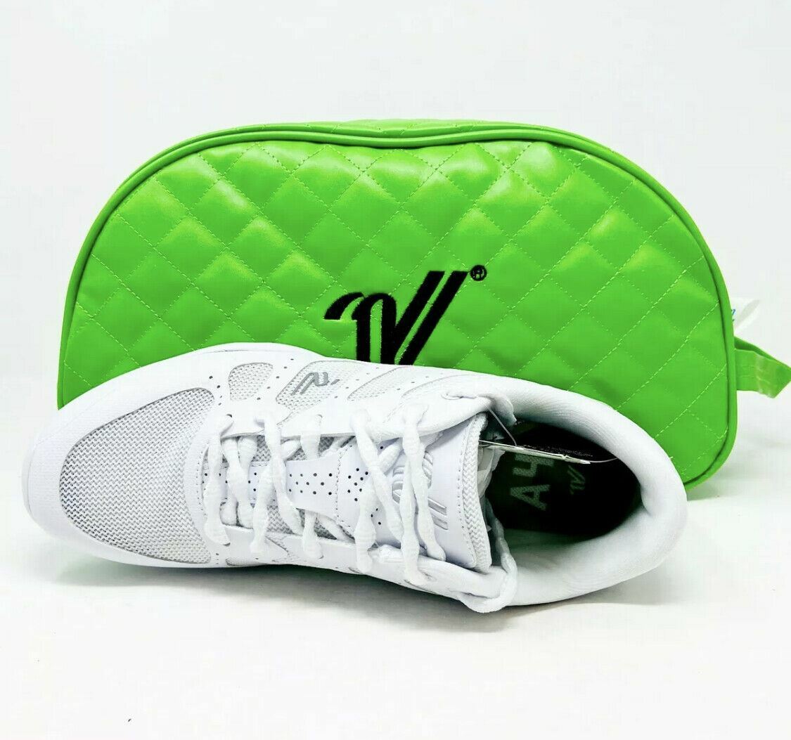 WOMEN GIRL LACE-UP GYM SPORT AEROBICS CHEERLEADING DANCE SHOES TRAINING SNEAKERS
