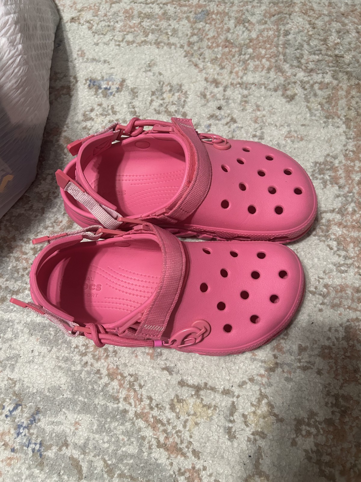 Crocs x Post Malone Duet Max Clog II Pink Limited Edition Clogs W9/M7 NWT
