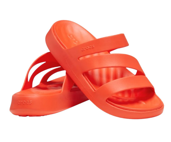 Crocs Getaway Strappy Women’s Sandals Lava 209587-84J Sizes 5 6