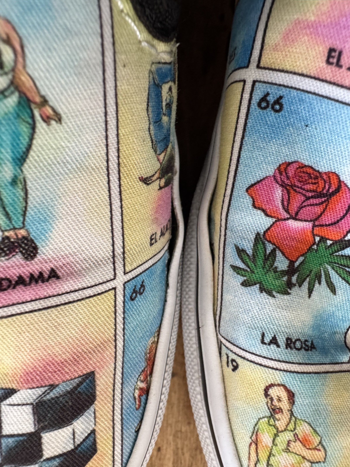 Vans Classic Lotteria Tarot Cards Slip On Sneakers Unisex Men’s 4 Women’s 5.5