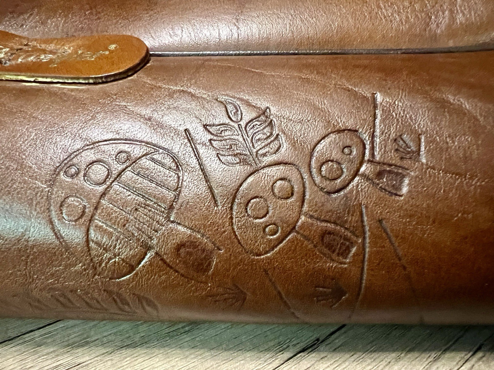 Wrangler Vintage Mushroom Campus Boots Women’s 8 RARE Gold Lettering USA 🍄