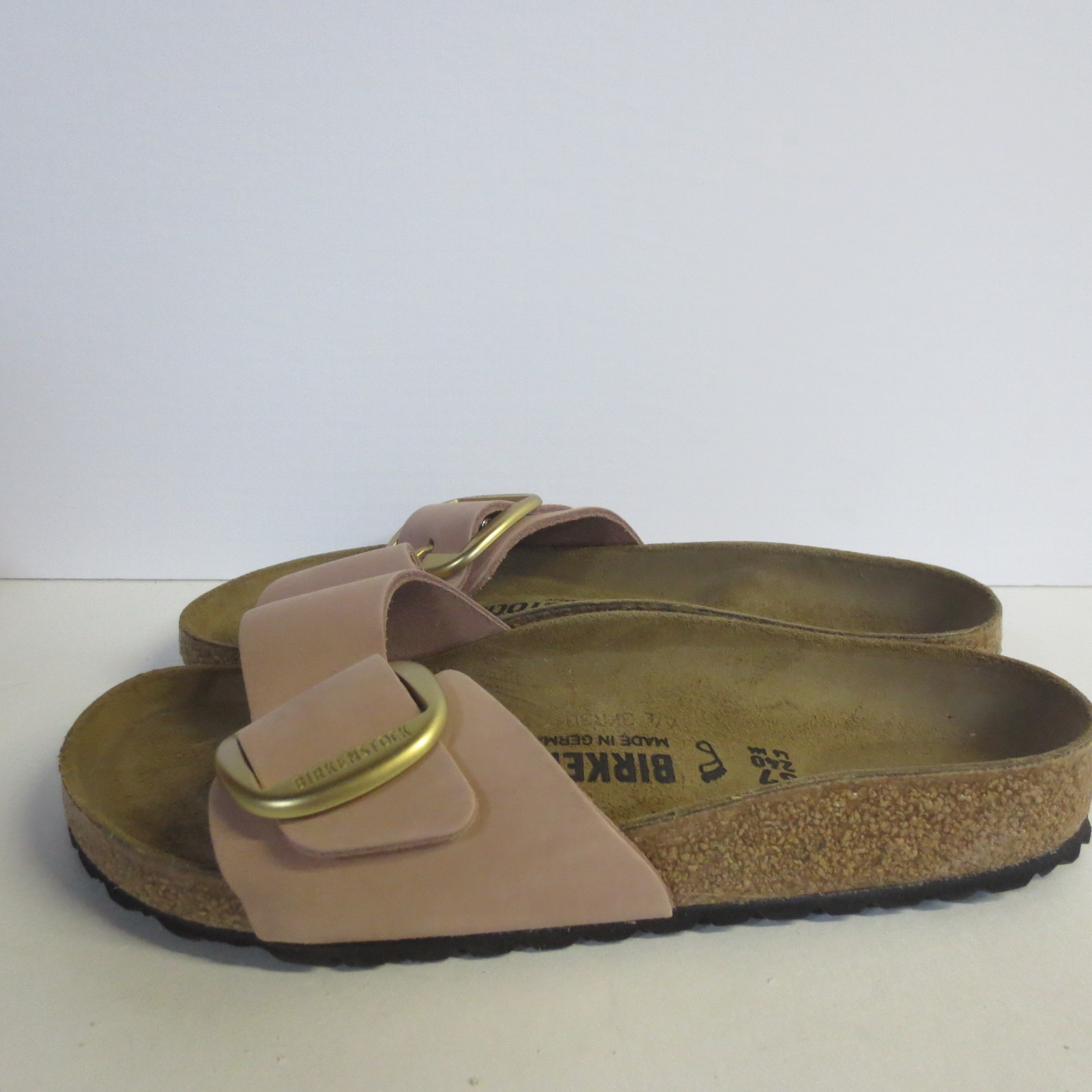 BIRKENSTOCK WOMEN’S MADRID BIG BUCKLE SANDALS – ROSE – EU 37 – US 6M