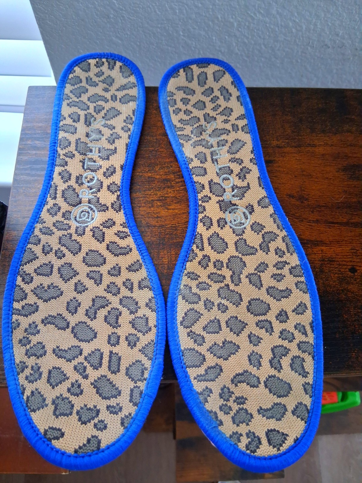 Eco friendly Rothy’s Women’s Leopard Animal Print Knit Slip-On Flats Size 7