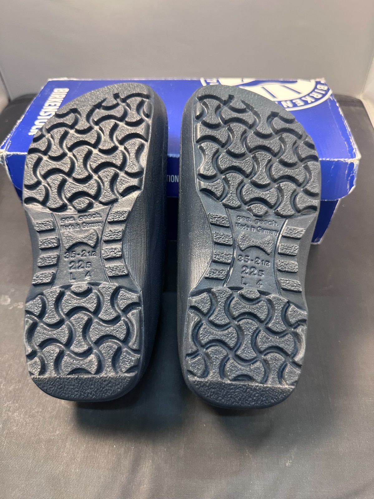 Birkenstock Profi-Birki blue clogs size 4 us slip resistant professional work