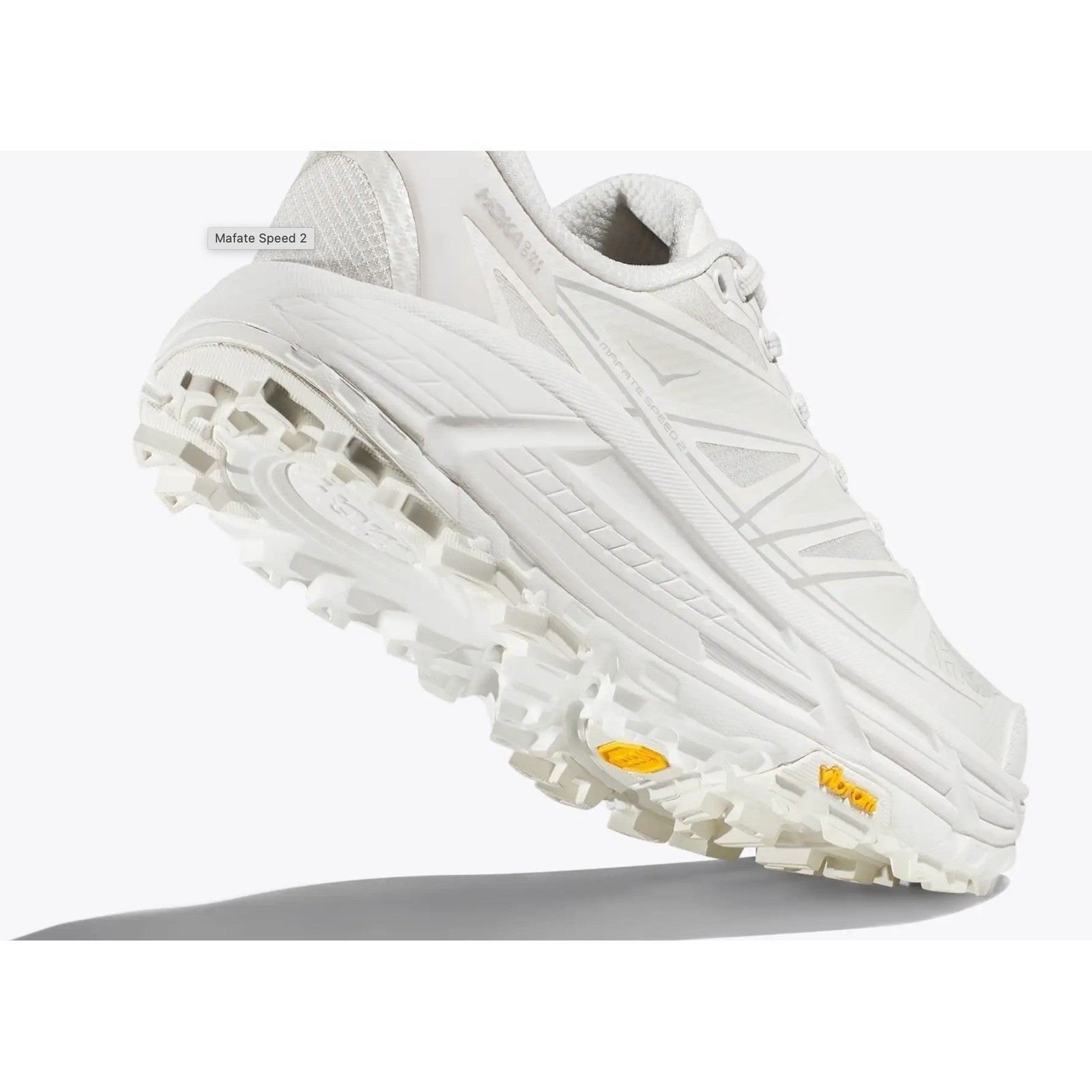 New in damaged box Hoka One One M9 W10 Mafate Speed 2 White/lunar rock $170