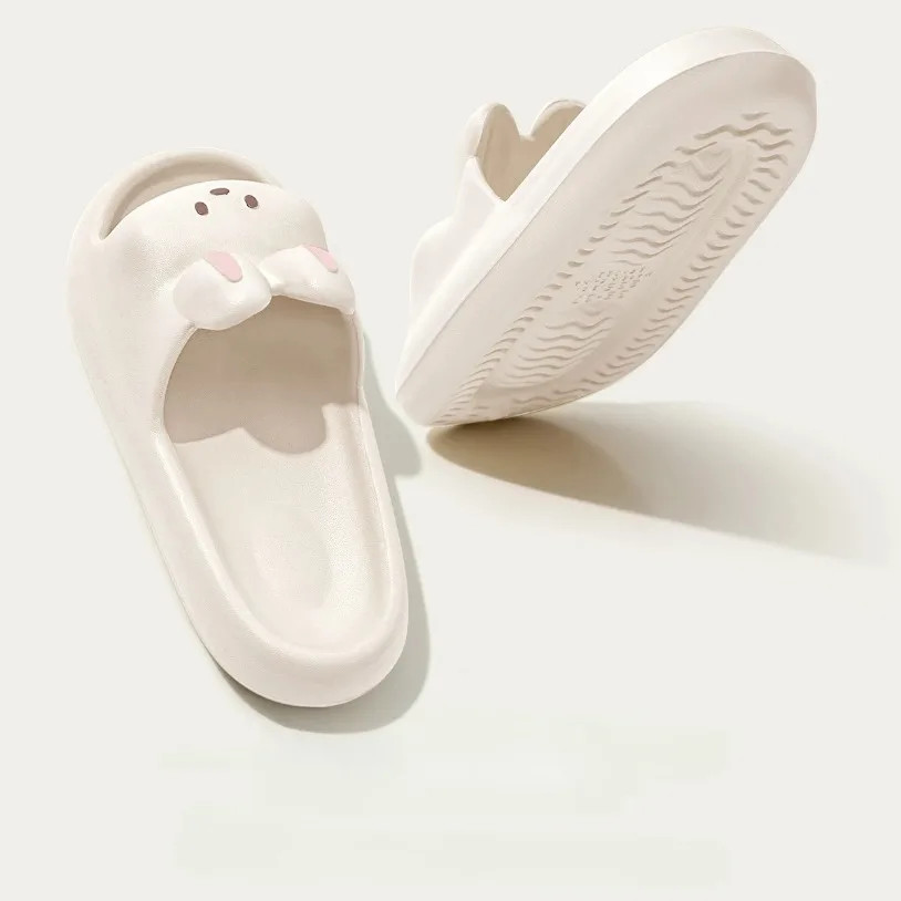 Home Slipper Female Women Rabbit Cute Cloud Sandals Summer Flip Flops Beach Slid