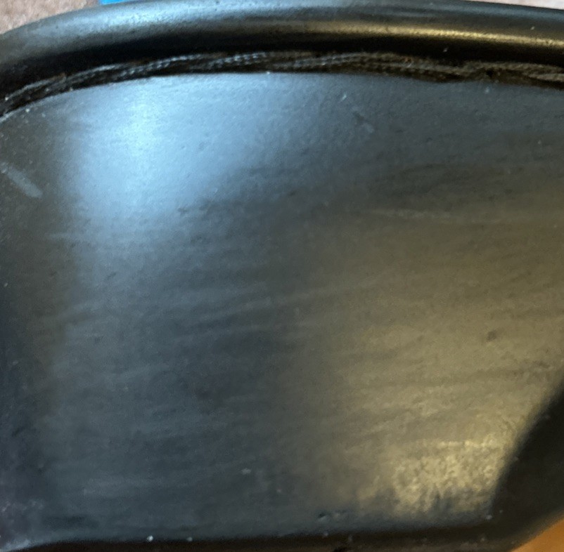 Naot Womens Black Belize Striped Leather Mule Clogs Size 43 (US 12)