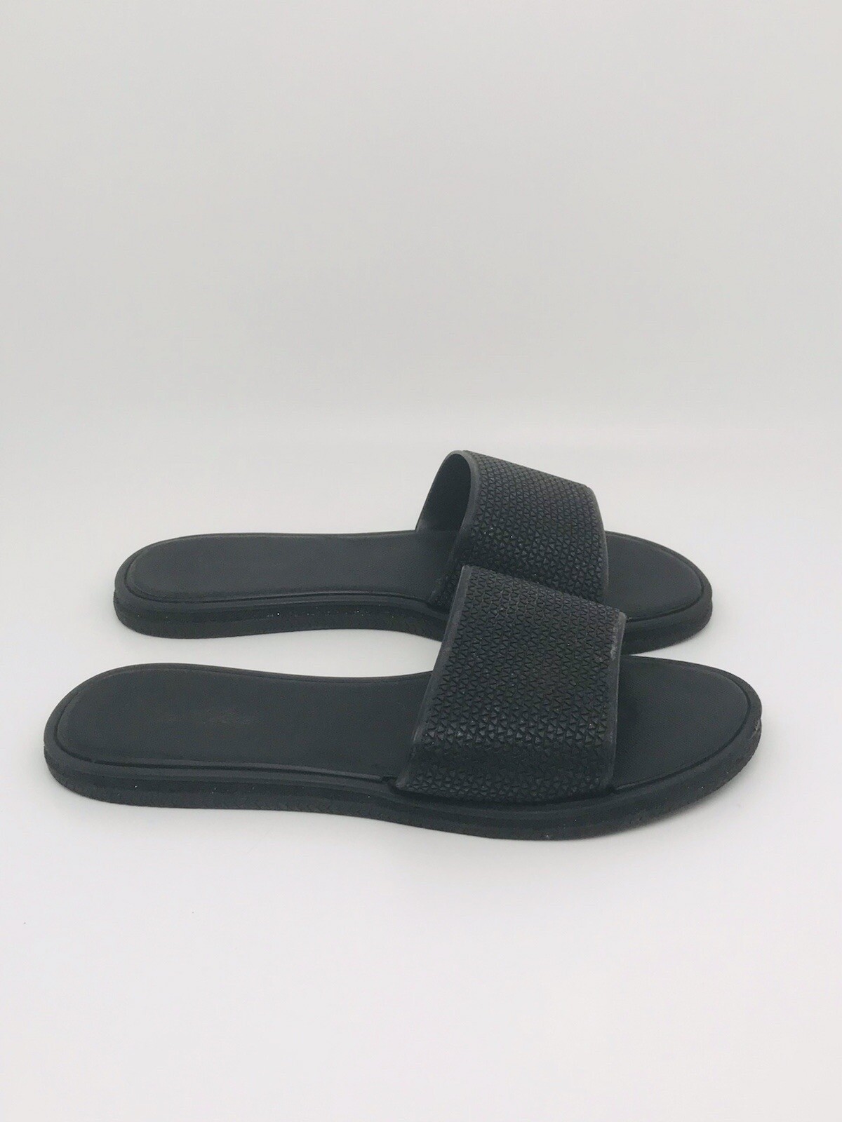 Lia Sandals Woman Black Size 10 ( Used ) …