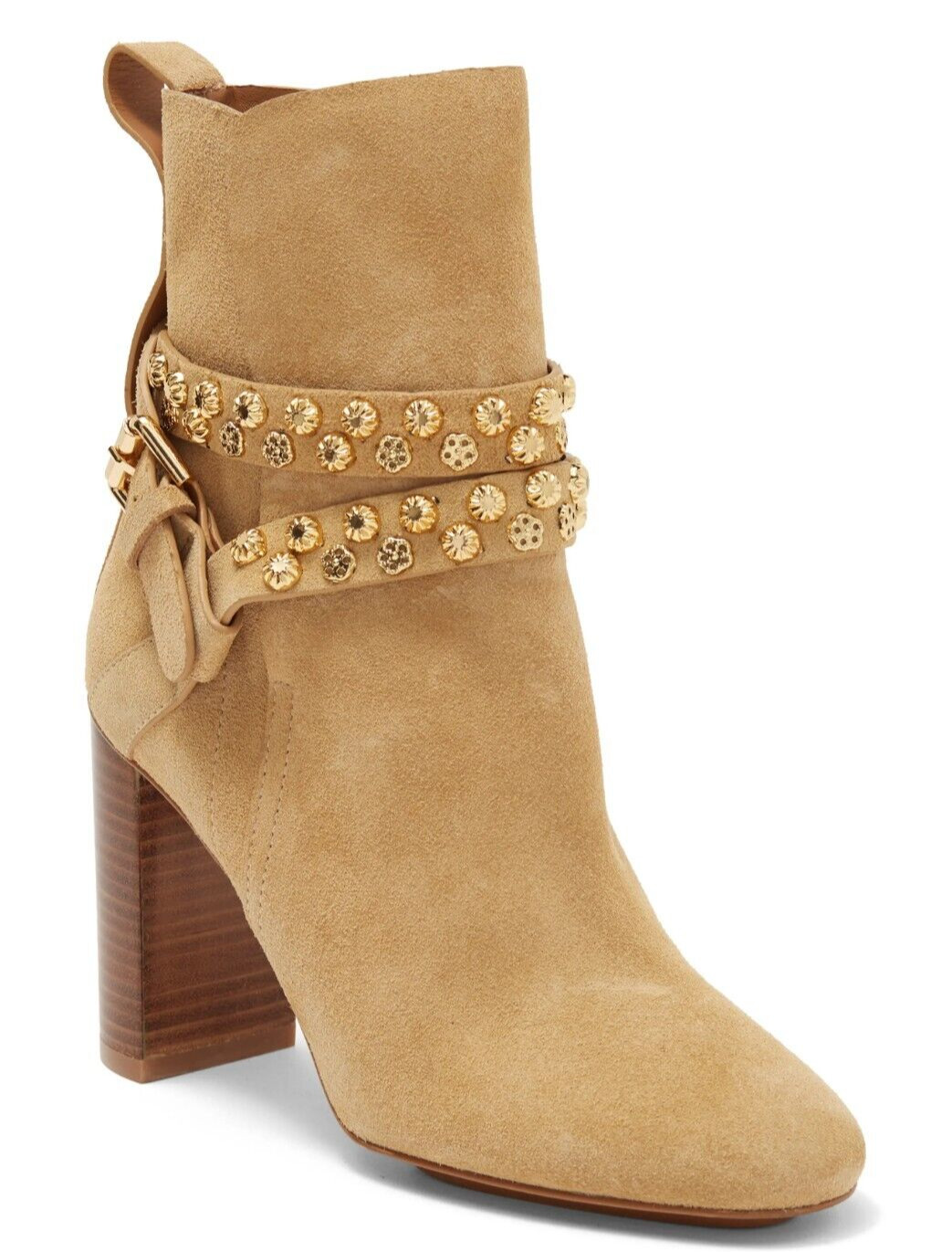 See by Chloe Lean Leon Suede Ankle Boots Bootie Size 39.5 / US 9.5 Fits Like 9