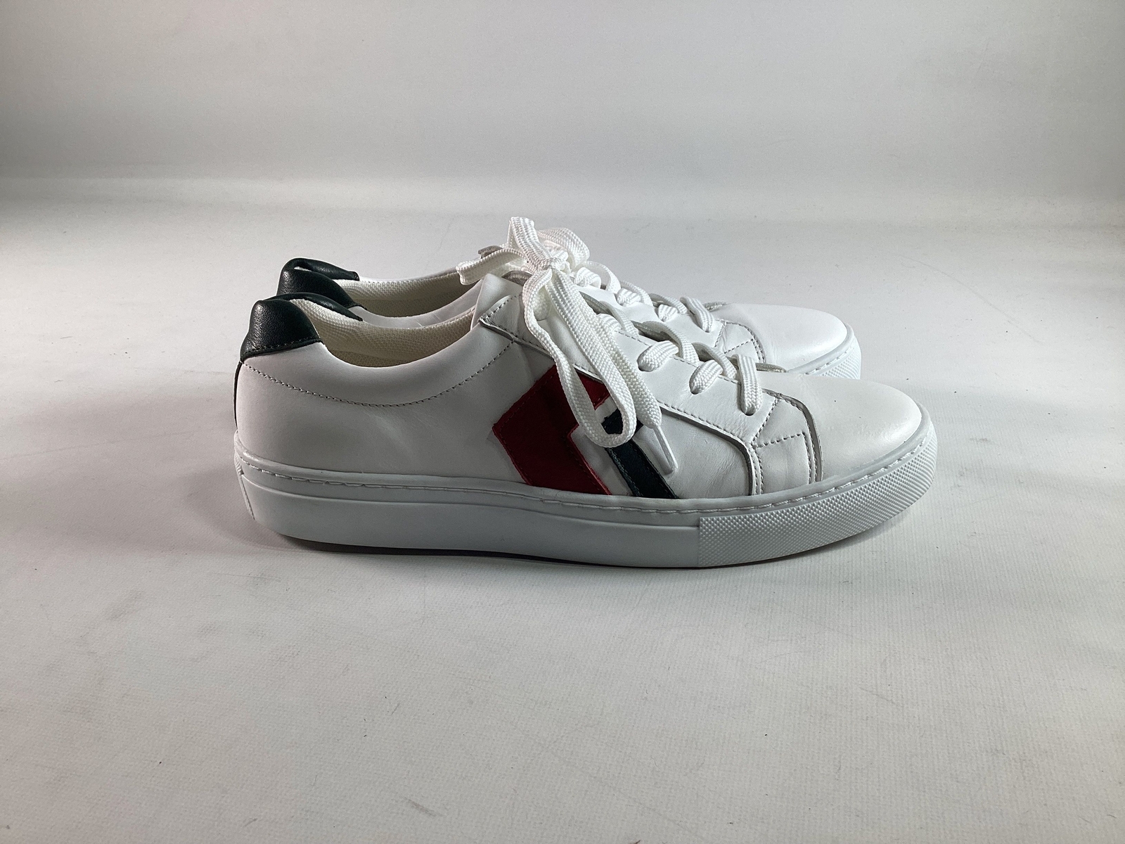 Womens Eric Michael White Red Green Cosmo Sneakers NEW