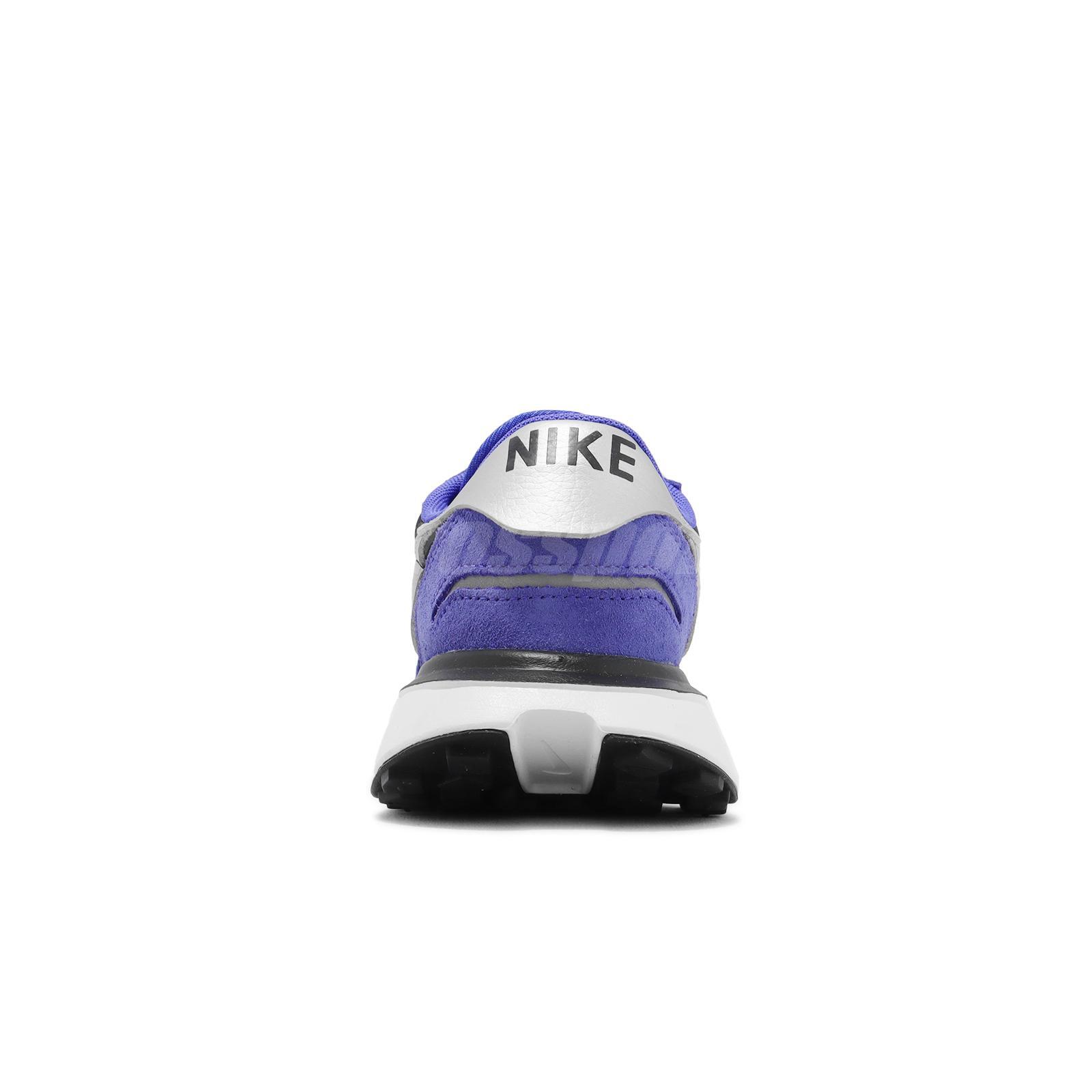 Nike Wmns Phoenix Waffle Persian Violet Metallic Silver Women Casual FD2196-500