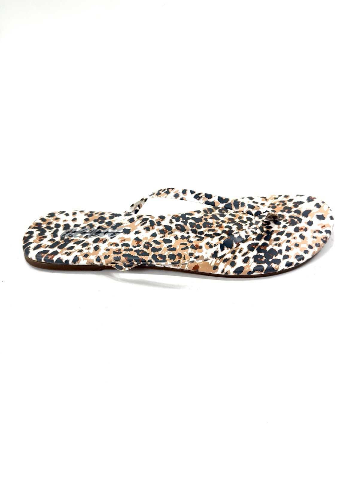 Aerie Women’s Flip Flops Thong Sandals Animal Print Size 6 ($) EUC