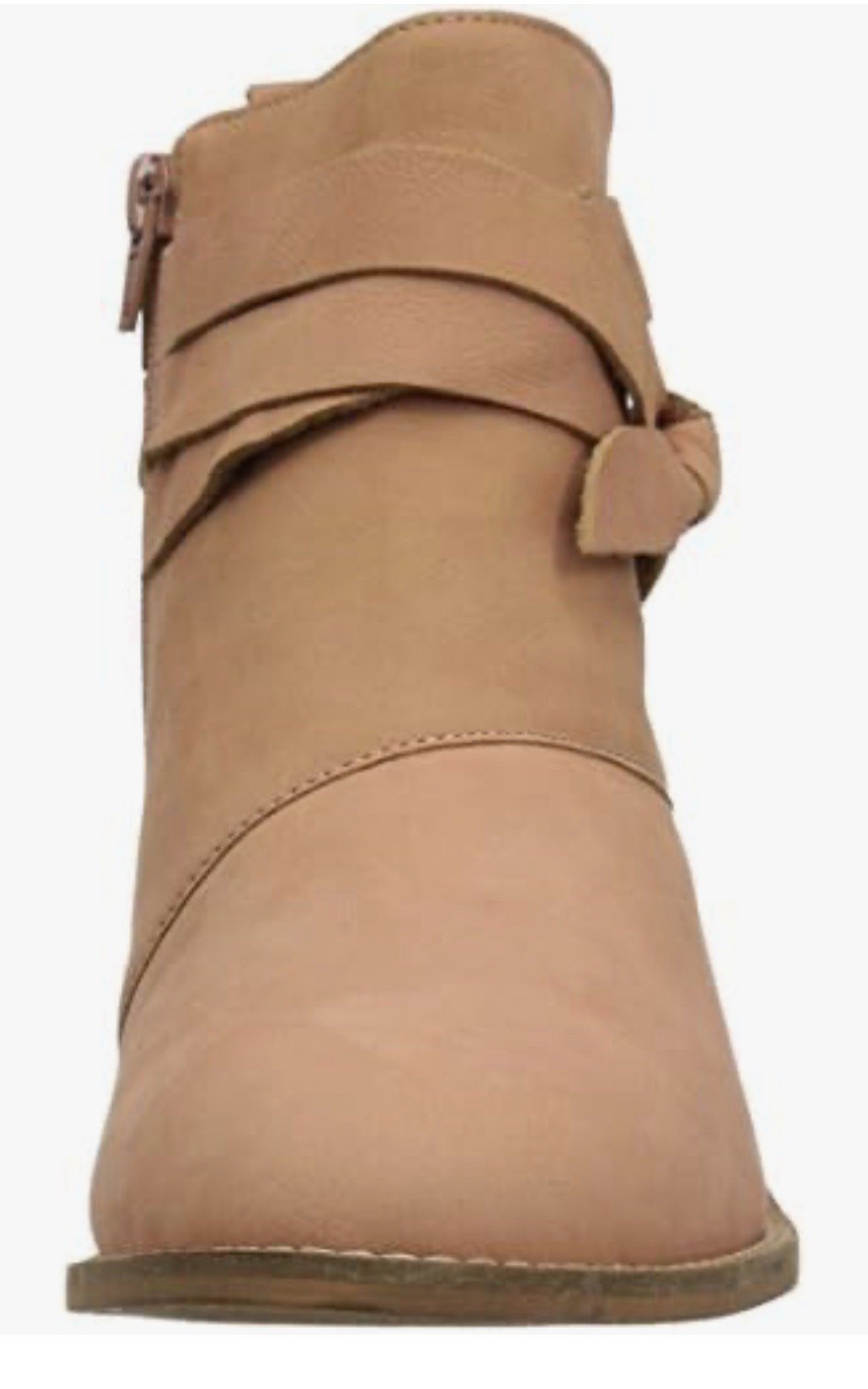 NEW Kelsi Dagger Brooklyn Women’s Kingston Ankle Booties Bow Leather Suede sz 8