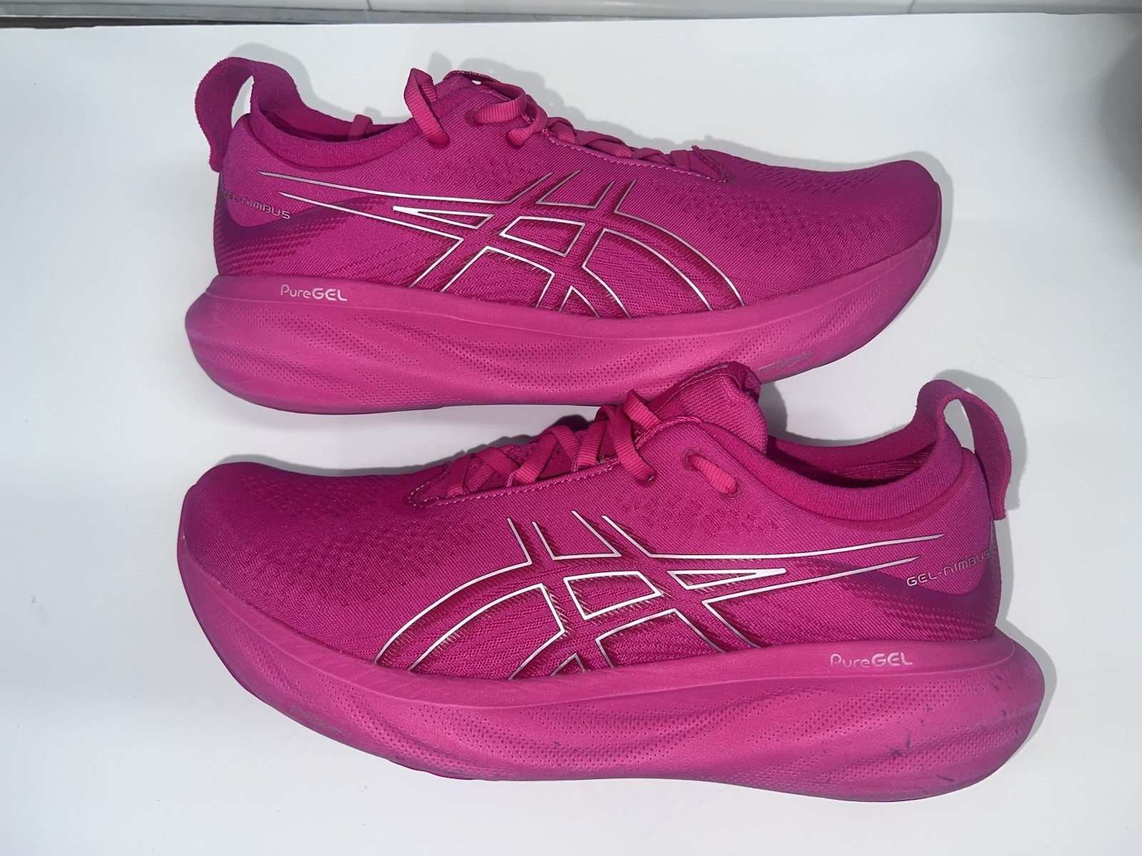 Asics Gel-Nimbus 25 Womens Running Shoes Pink 1012B356 US 11.5 UK 9.5 EUR 44