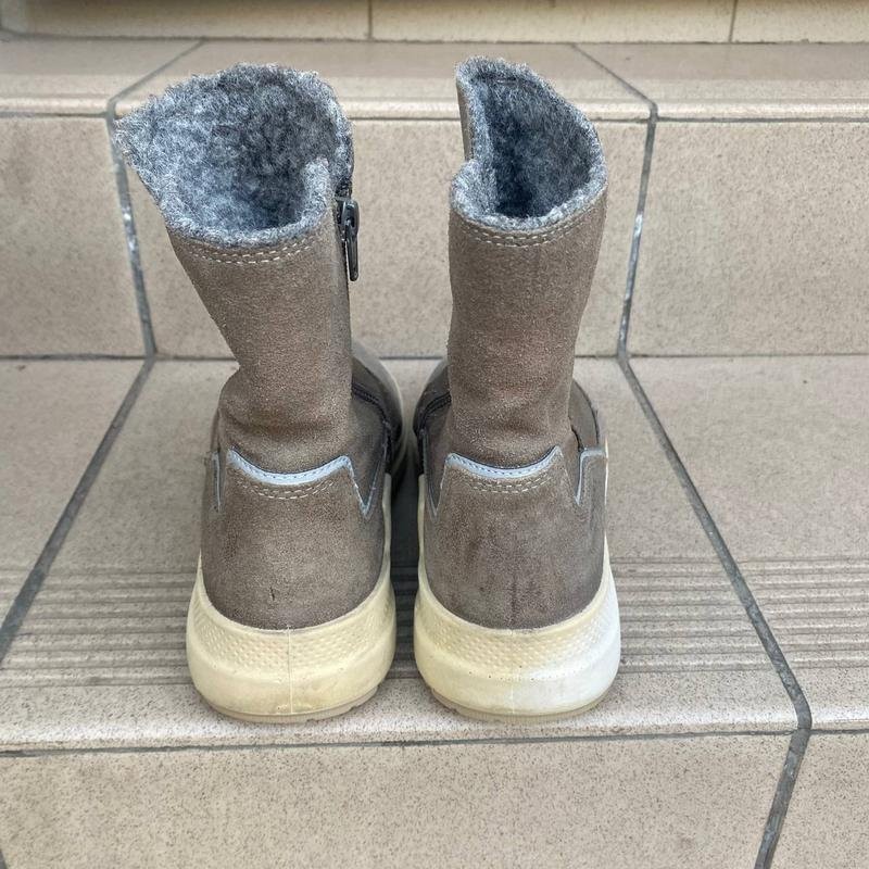 women ecco boots beige 36