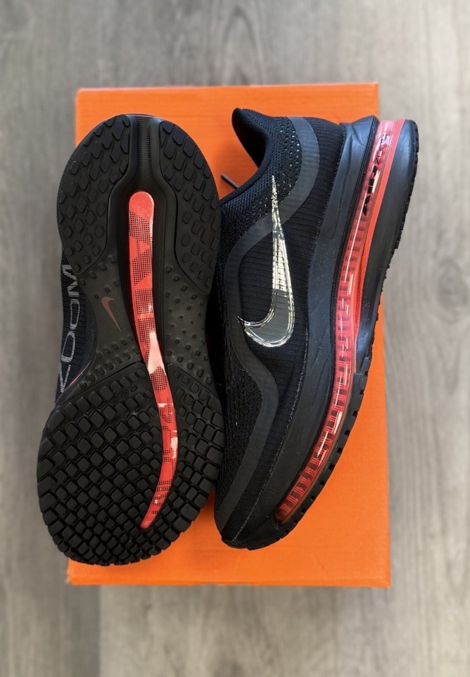 Size 8.5W – Nike Air Zoom Pegasus Premium Black Bright Crimson HQ2593-003