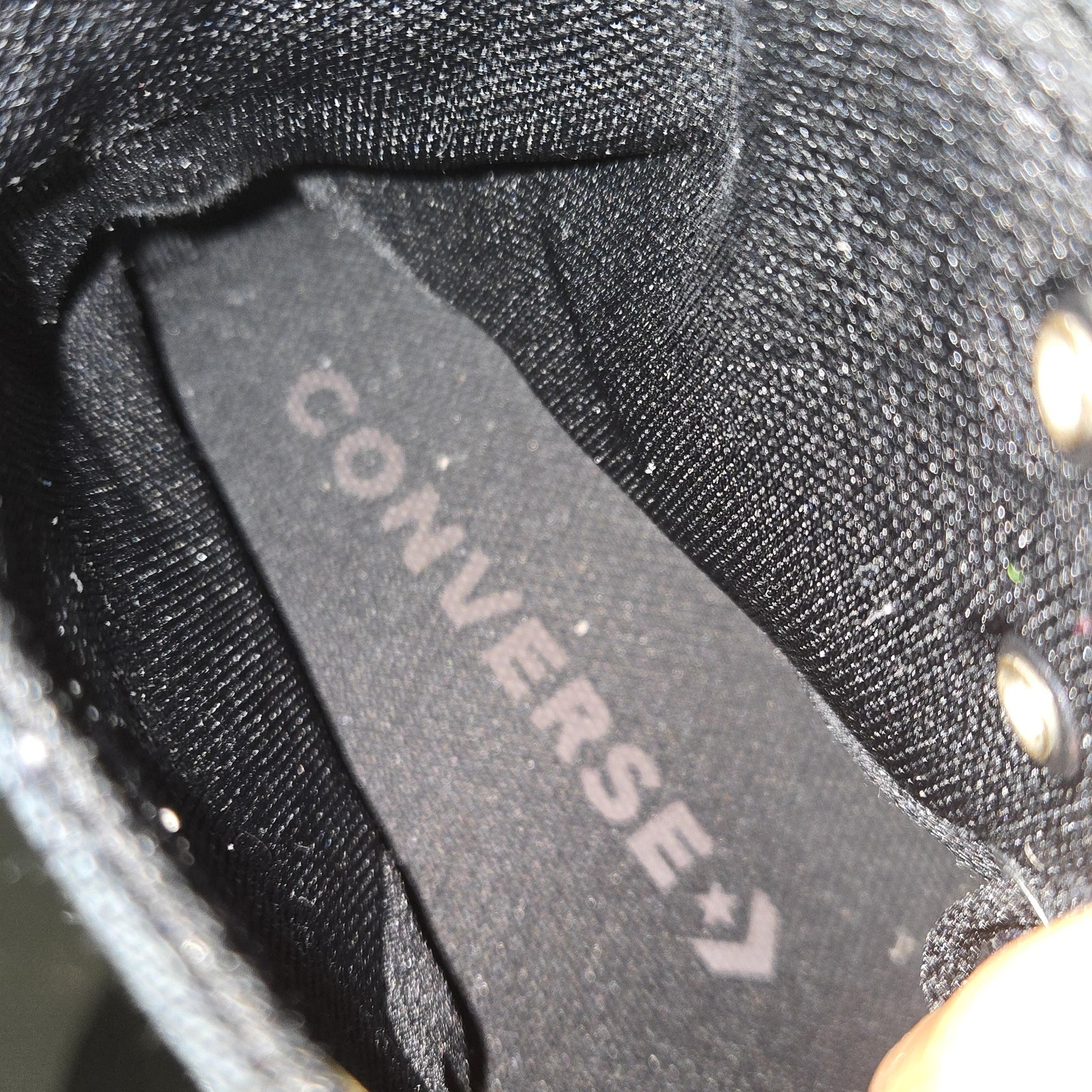 Converse Shoes Womens Size 7 Black Canvas Lugged Combat Ankle Lace Up Sneakers