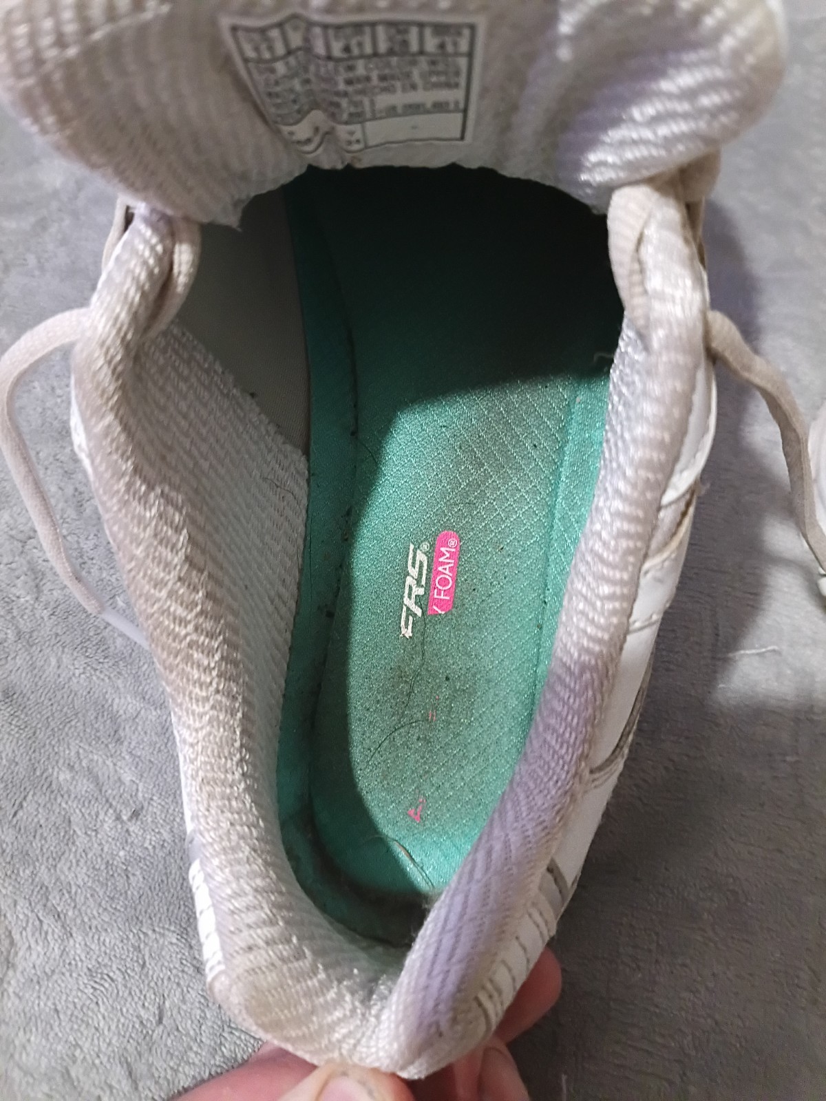 Skechers D’Lites Fresh Start White Sneakers Womens Size 11 Wide 11EW Chunky