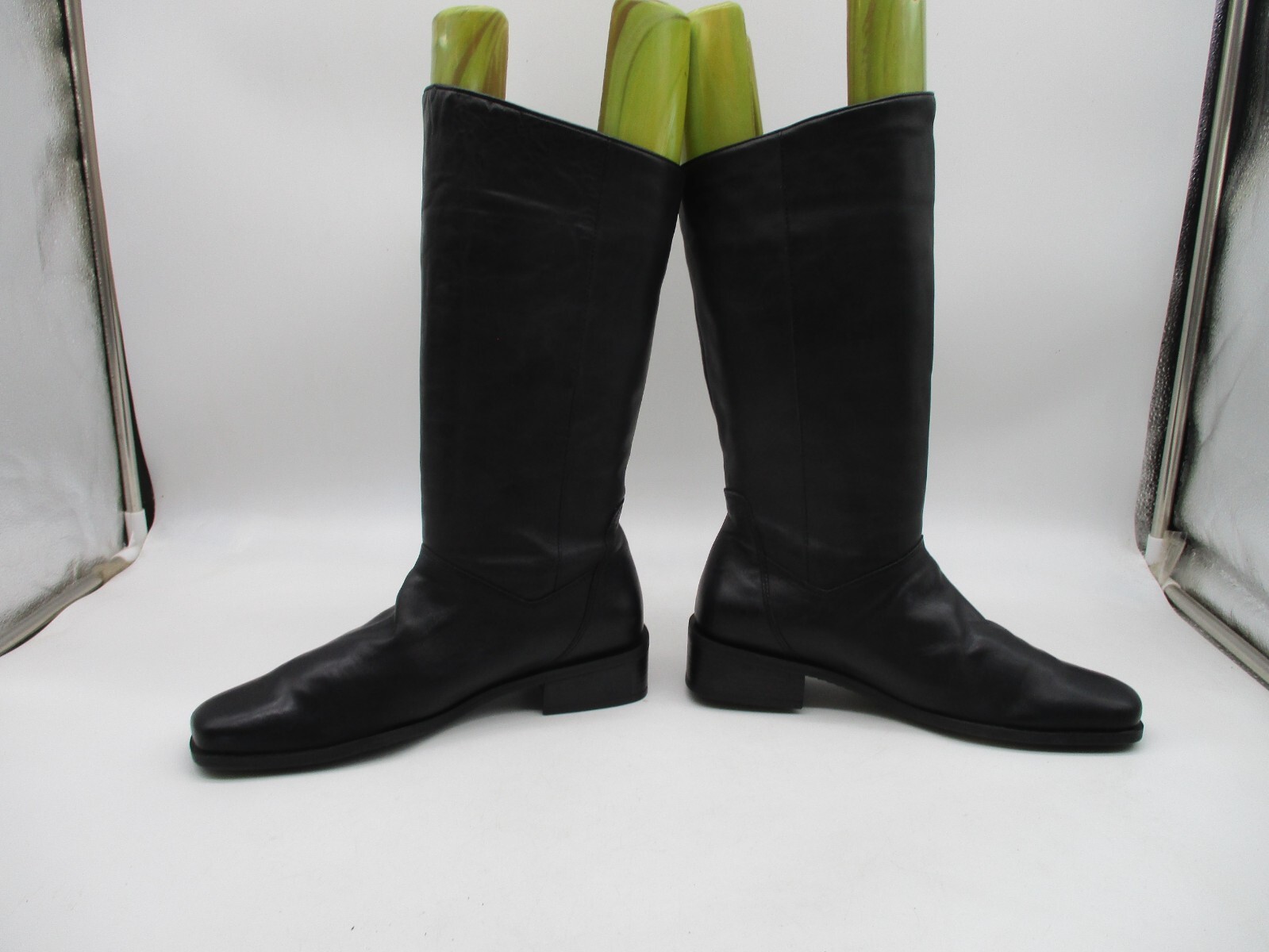 Sole Choice Black Leather Boots Women’s Size 7.5 M