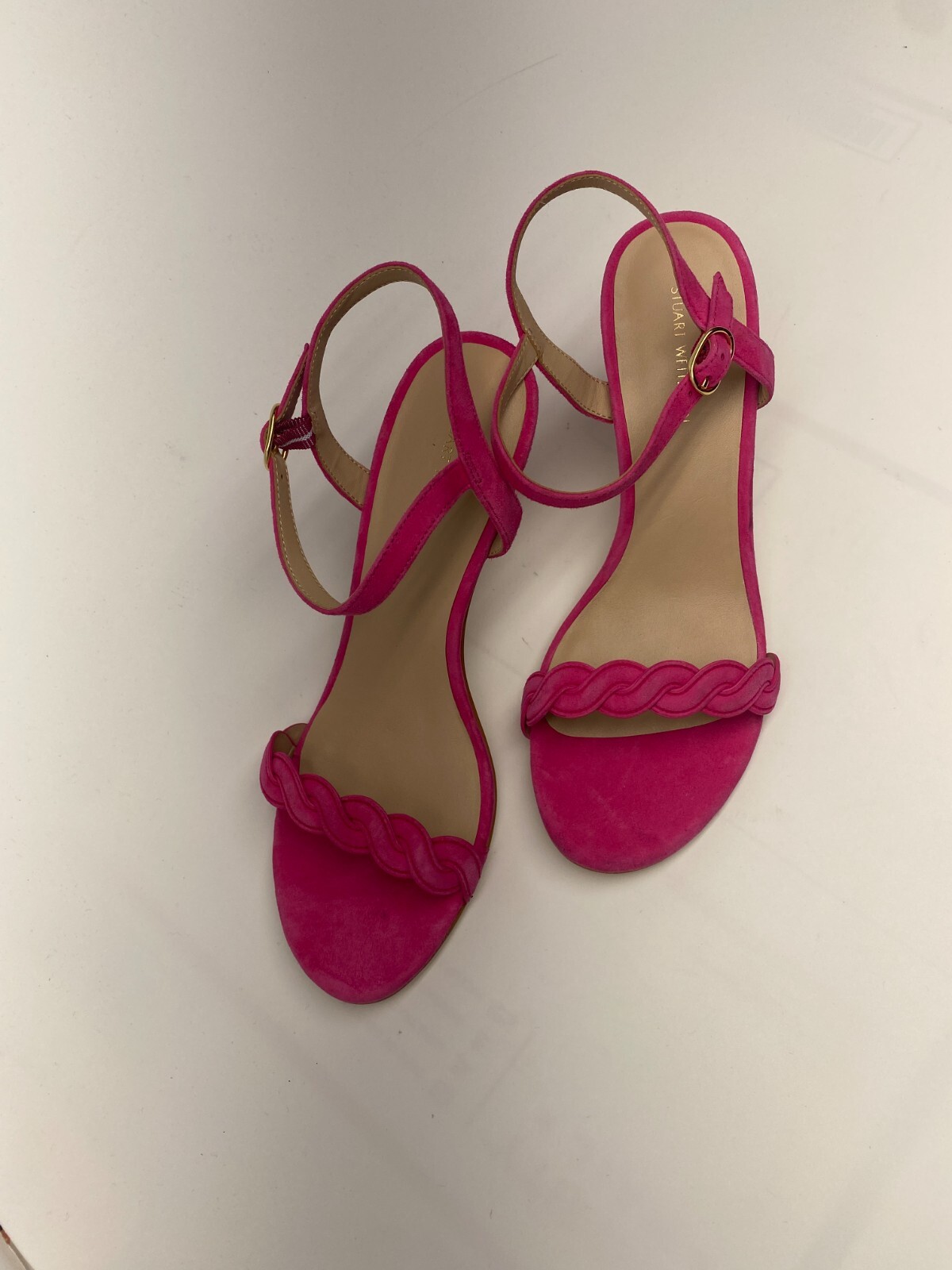 Stuart Weitzman Womens Dancer Twistie Suede Stiletto Heels Sz 11
