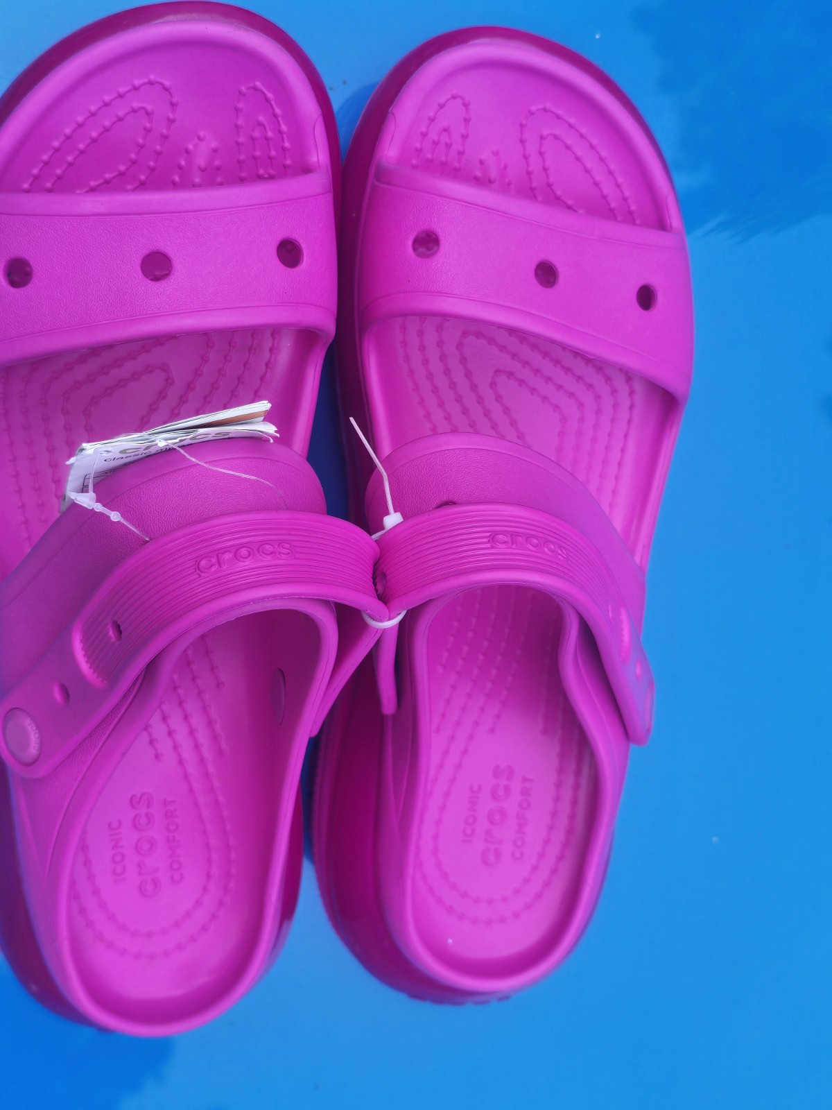Crocs Mega Crush Platform Clog Sandal Sz: M 11 Color Bubble Pink
