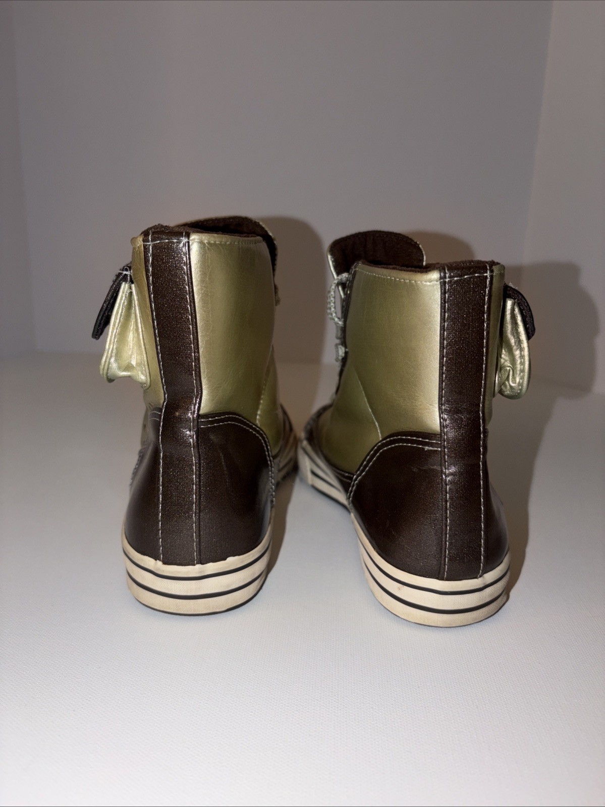RARE VINTAGE ROCAWEAR «MIXER» WOMANS SZ L8 R7 HIGH TOP SNEAKERS