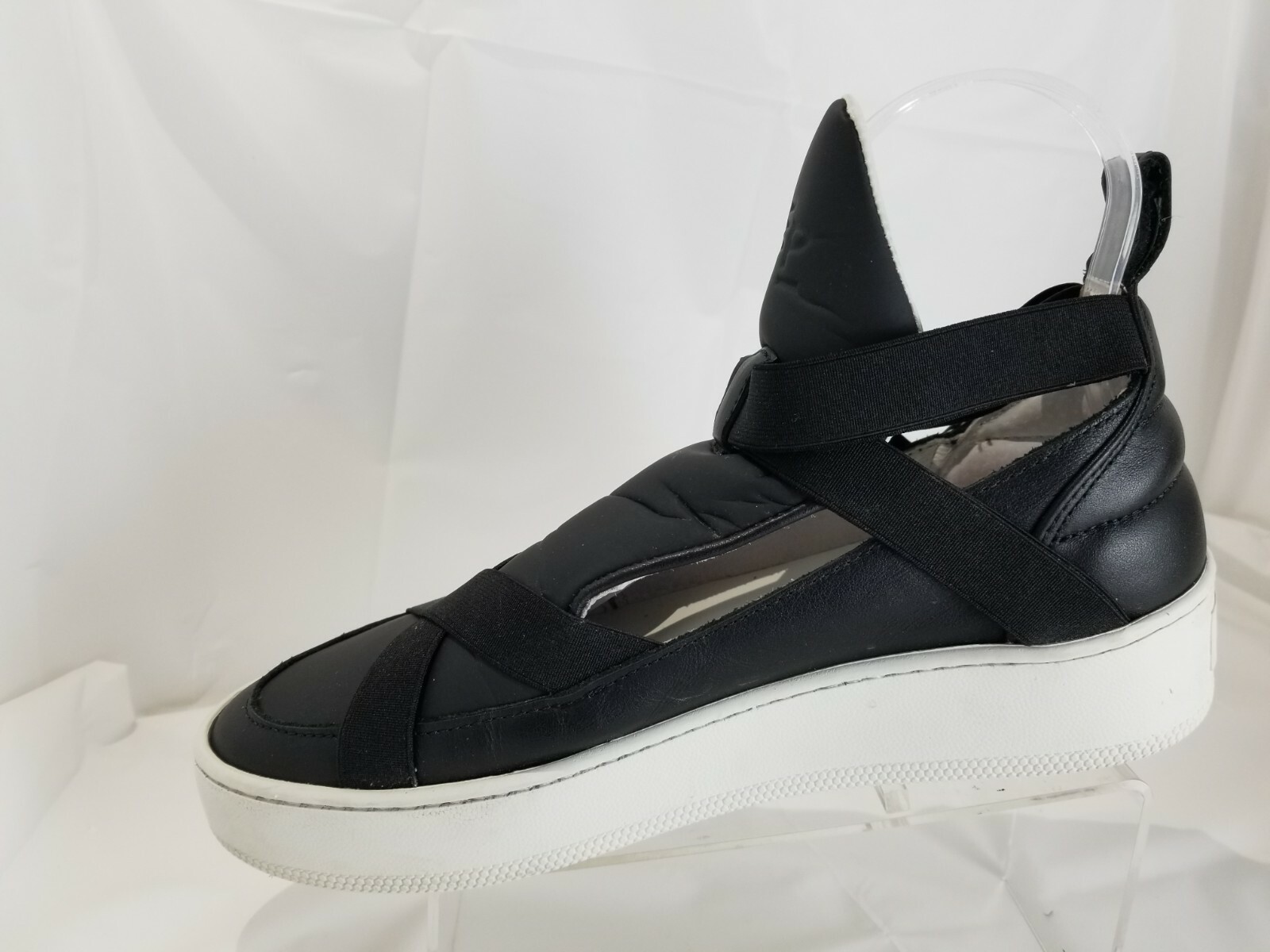 Filling Pieces Black Leather & Synthetic Slip On Women’s Shoes Size 38 / US 8 M