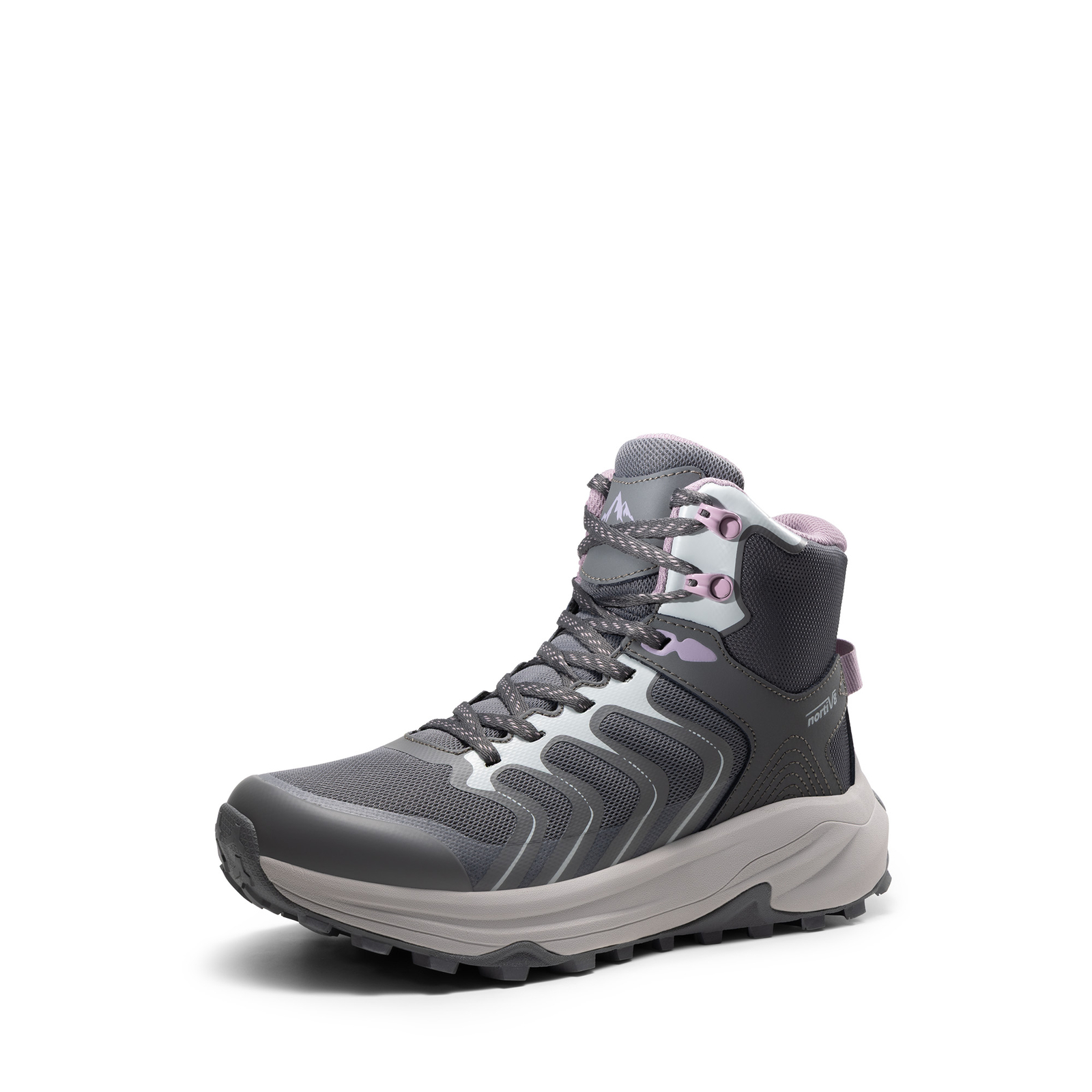 NORTIV 8 Women Outdoor Lightweight Waterproof Hiking Boots Walking Sneakers
